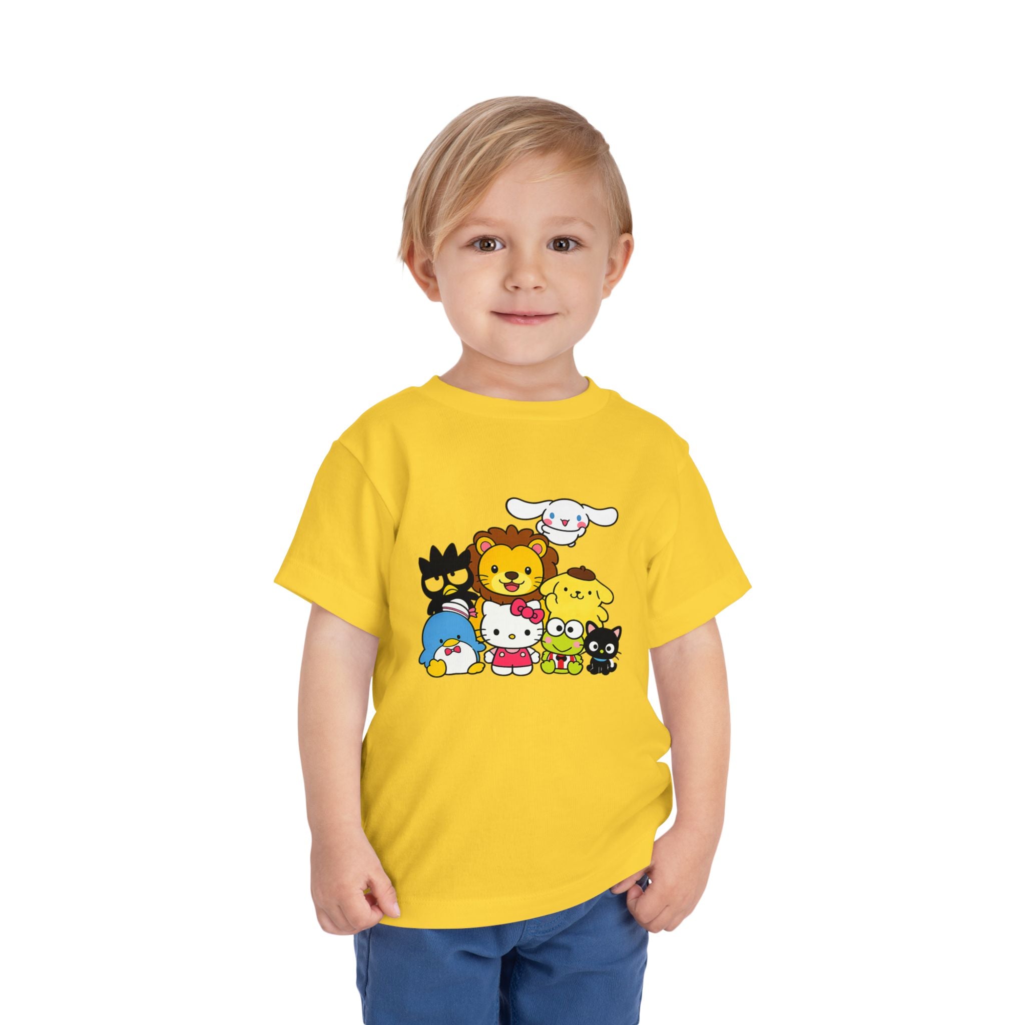 Cartoon Animal Group Toddler Tee
