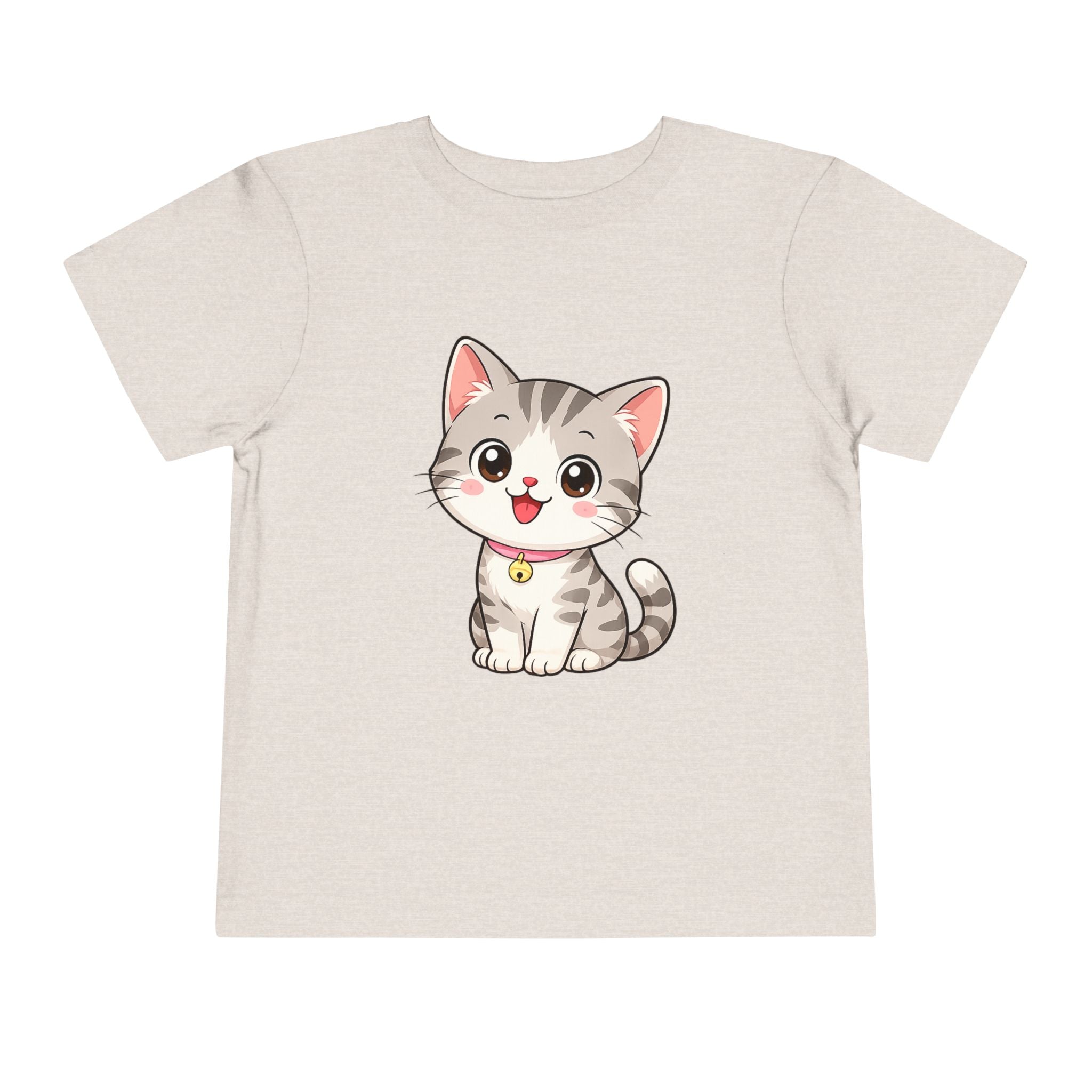 Kitten Toddler Tee — Adorable Cat Graphic Shirt for Kids