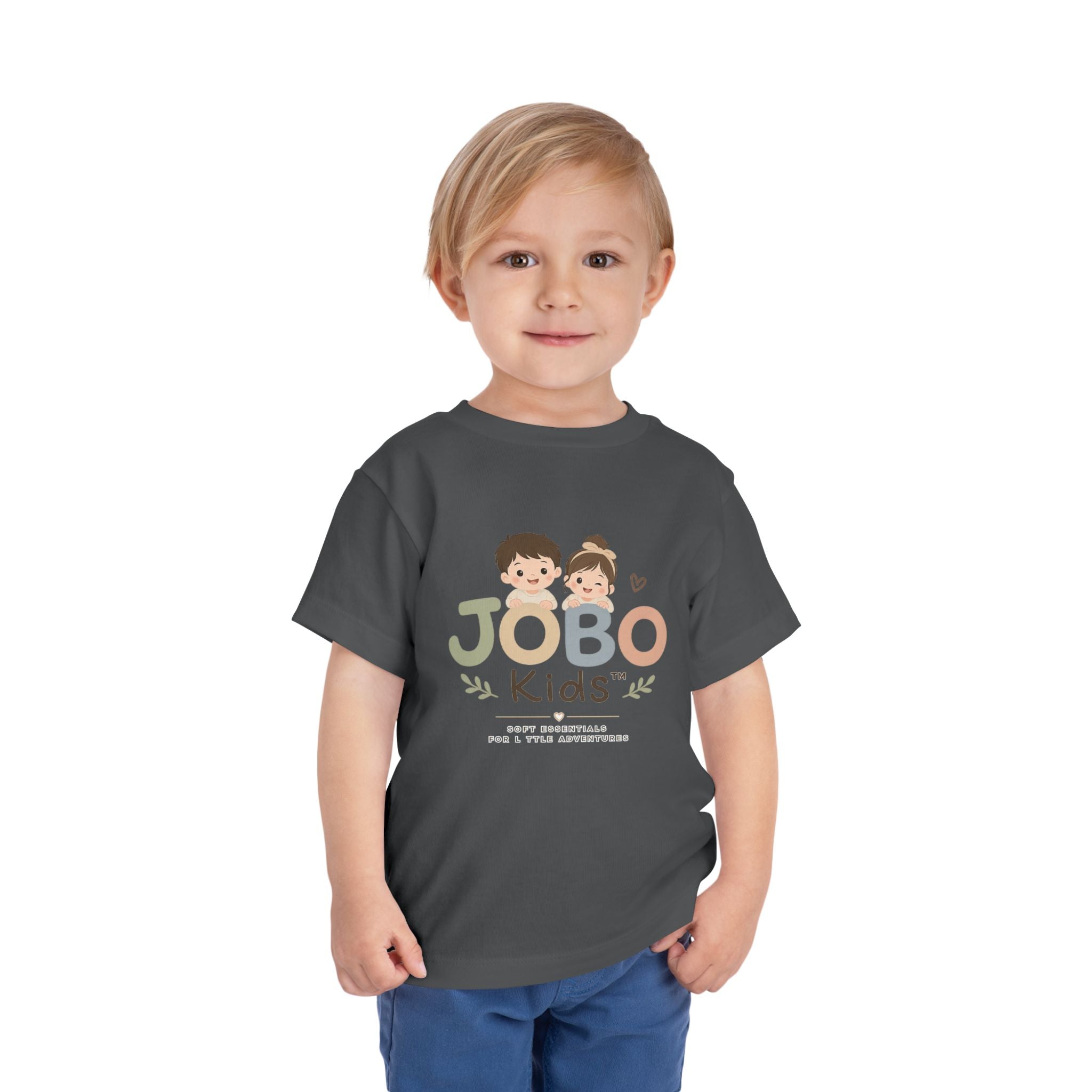 JOBO Kids Toddler Tee — Cute Cartoon Kids Graphic Shirt
