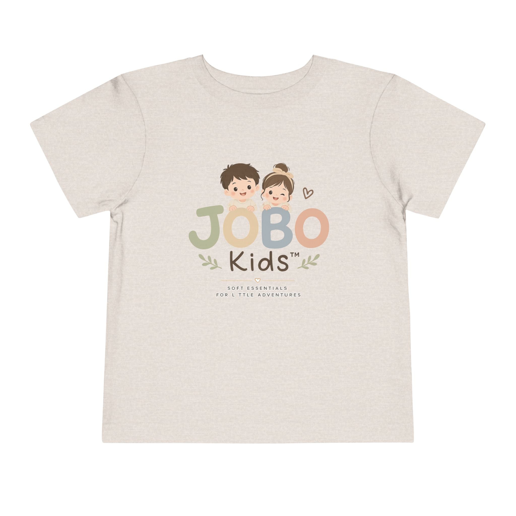 JOBO Kids Toddler Tee — Cute Cartoon Kids Graphic Shirt