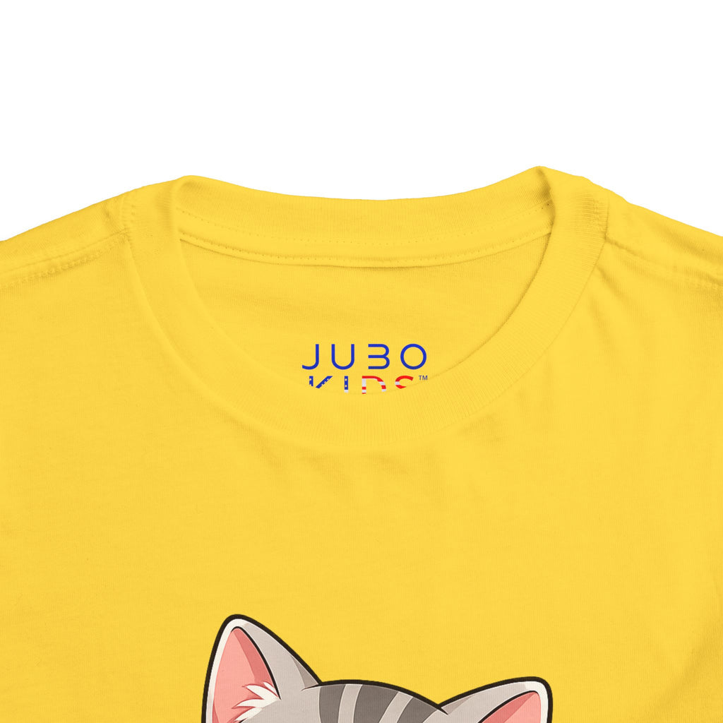 Kitten Toddler Tee — Adorable Cat Graphic Shirt for Kids