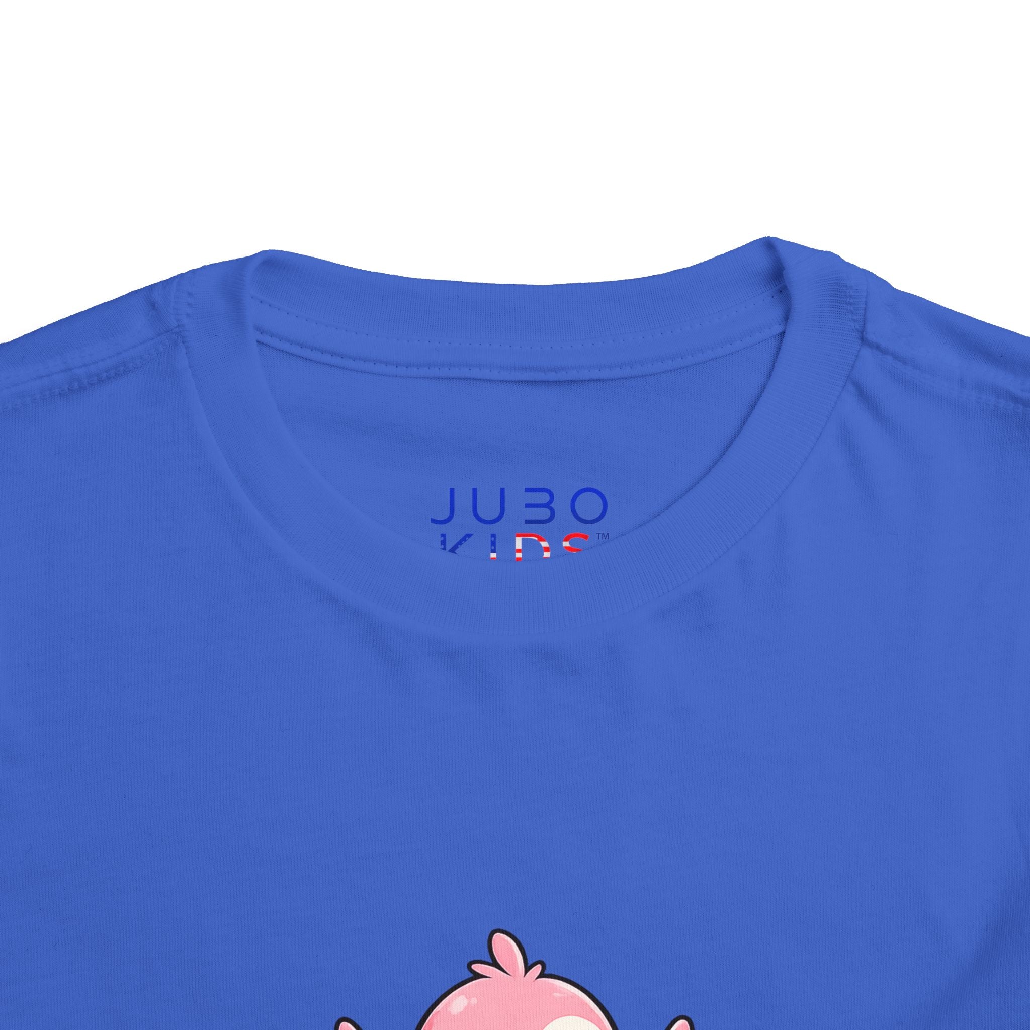 Toddler Tee — Cute Rainbow Baby Birds Graphic Shirt