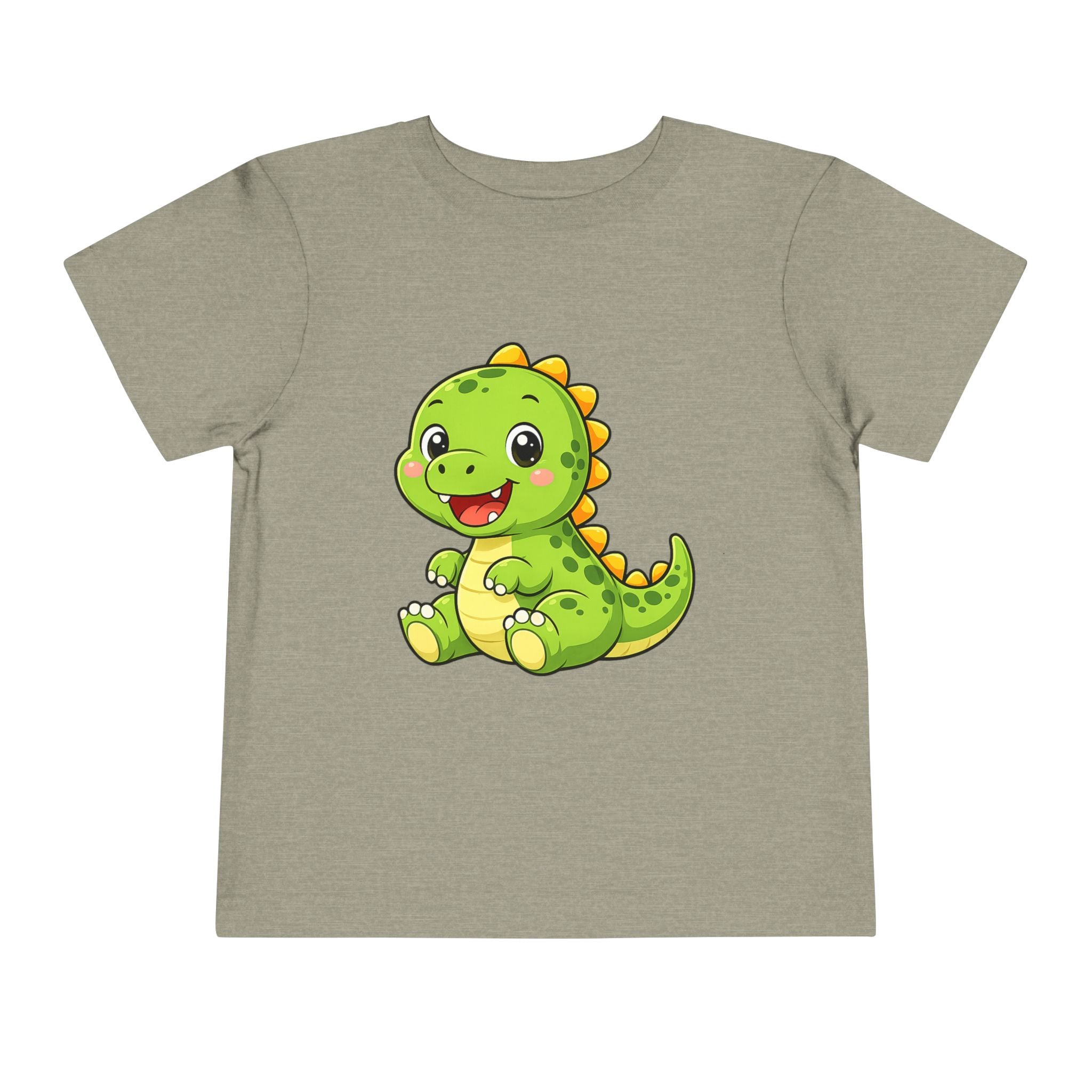 Baby Dinosaur Toddler Tee — Adorable Green Dino Graphic Shirt for Kids