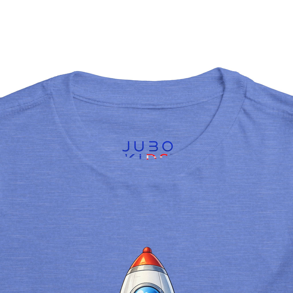Toddler Rocket Tee - Cute Space Rocket Graphic Shirt for Kids