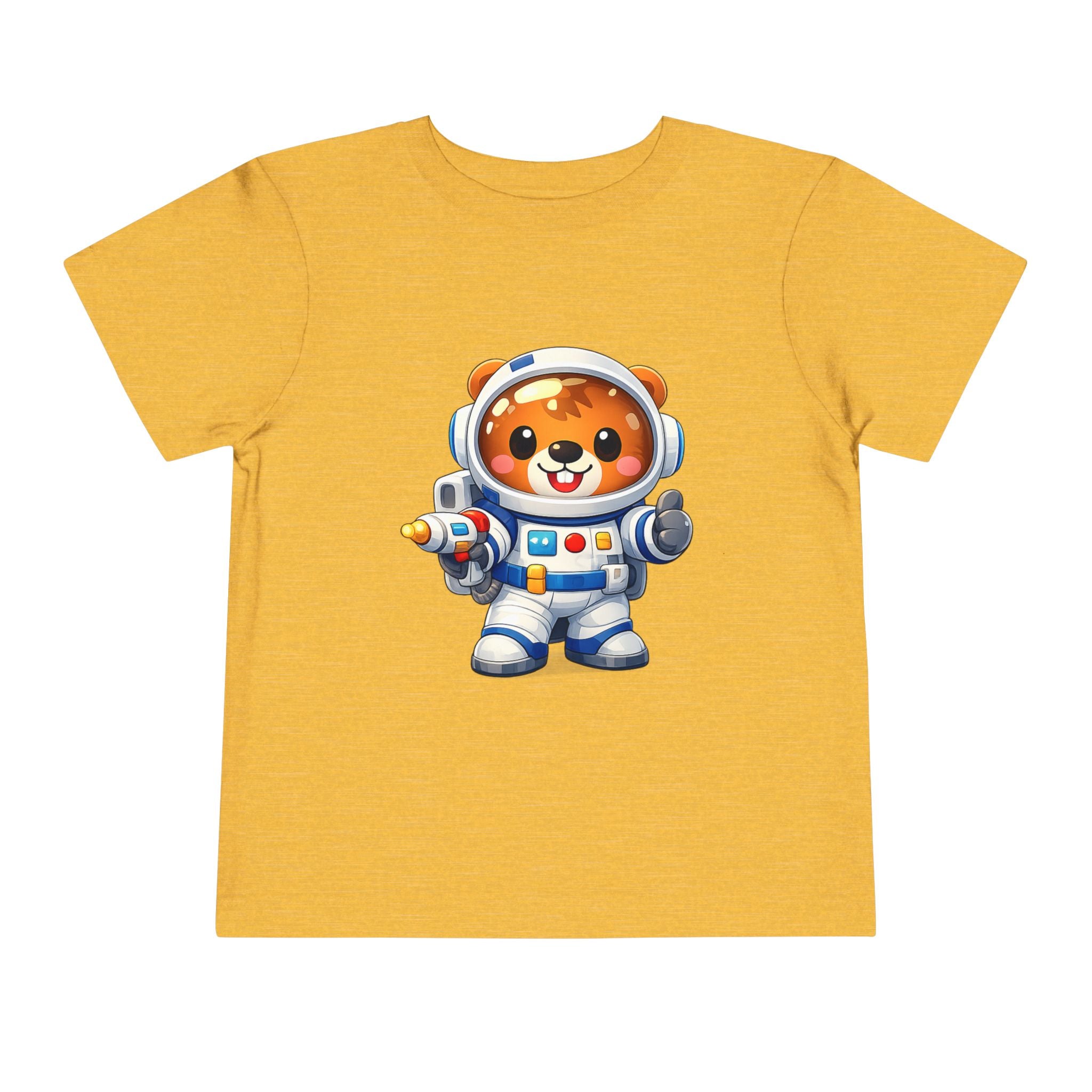 Toddler Astronaut Bear Tee — Cute Space Explorer Kids Shirt