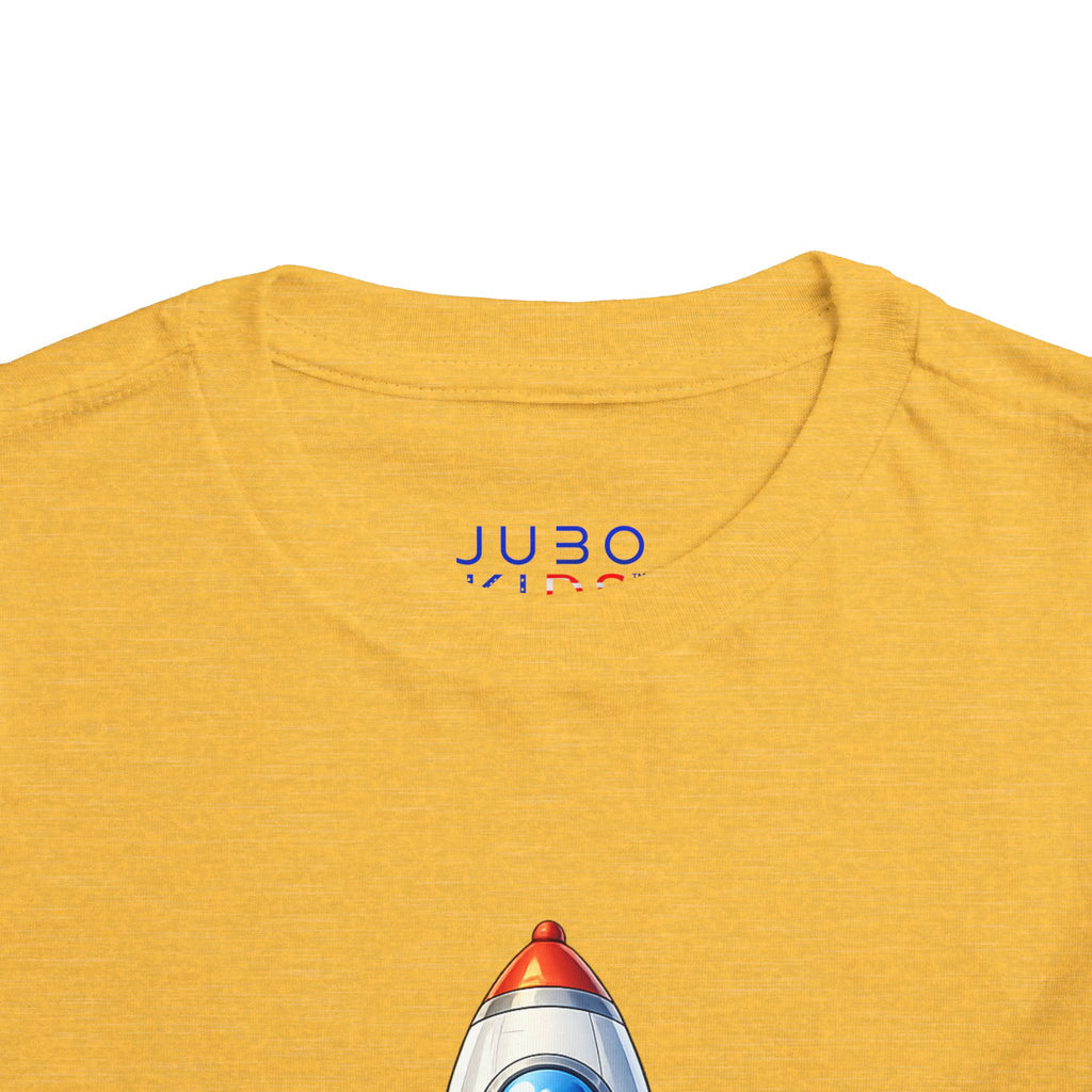 Toddler Rocket Tee - Cute Space Rocket Graphic Shirt for Kids