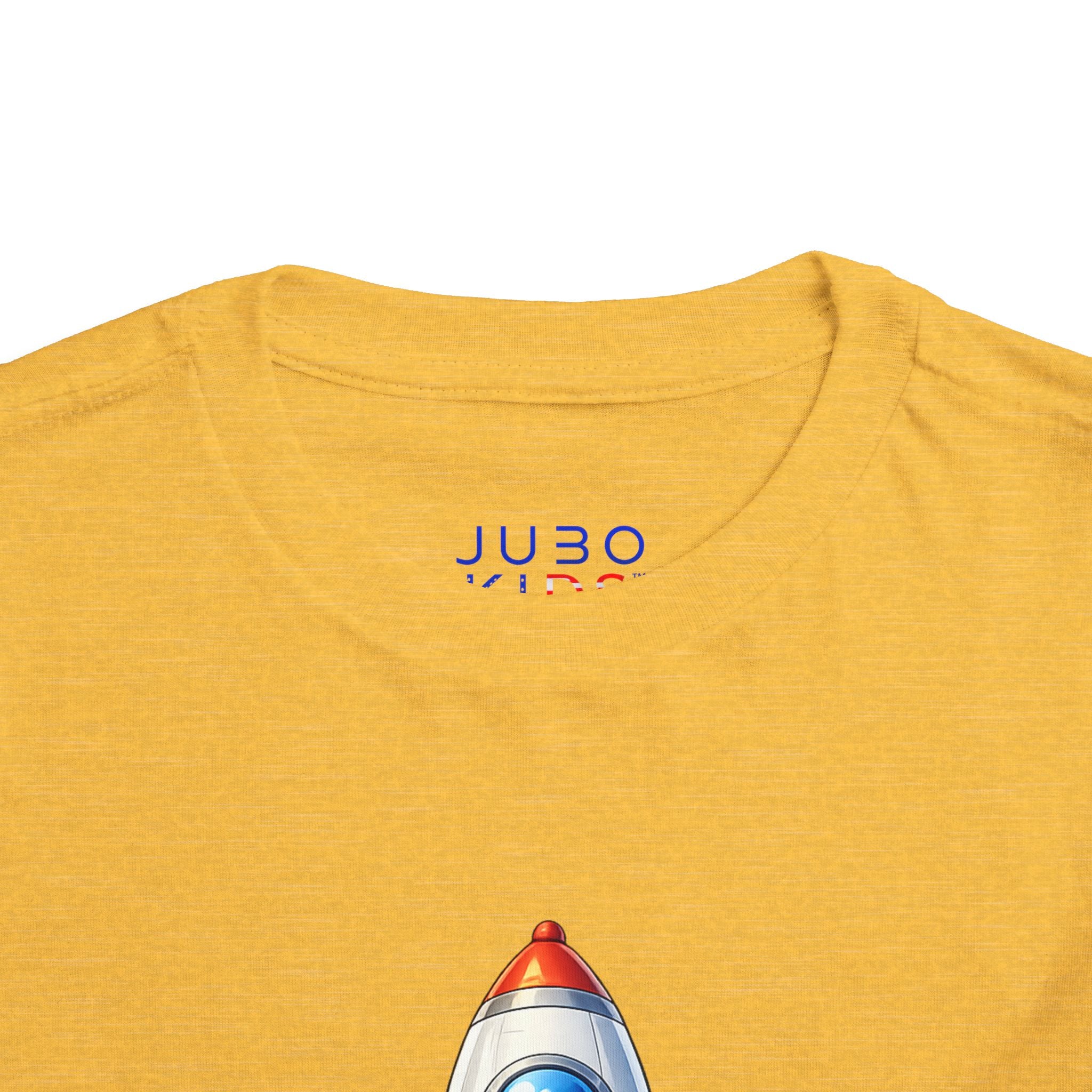 Toddler Rocket Tee - Cute Space Rocket Graphic Shirt for Kids
