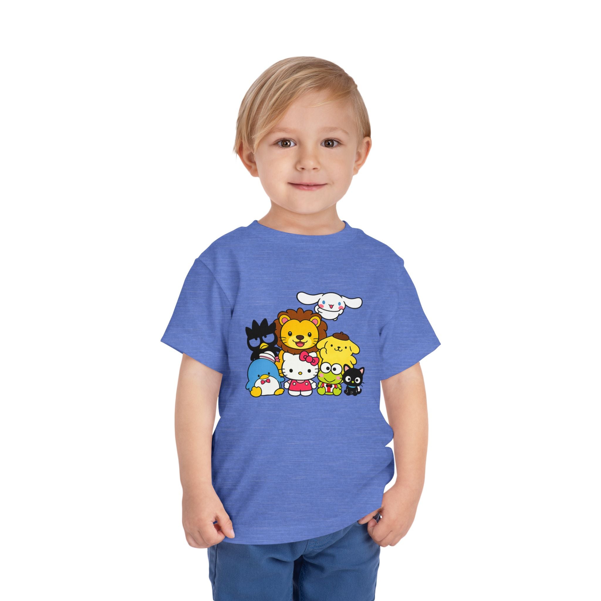 Cartoon Animal Group Toddler Tee
