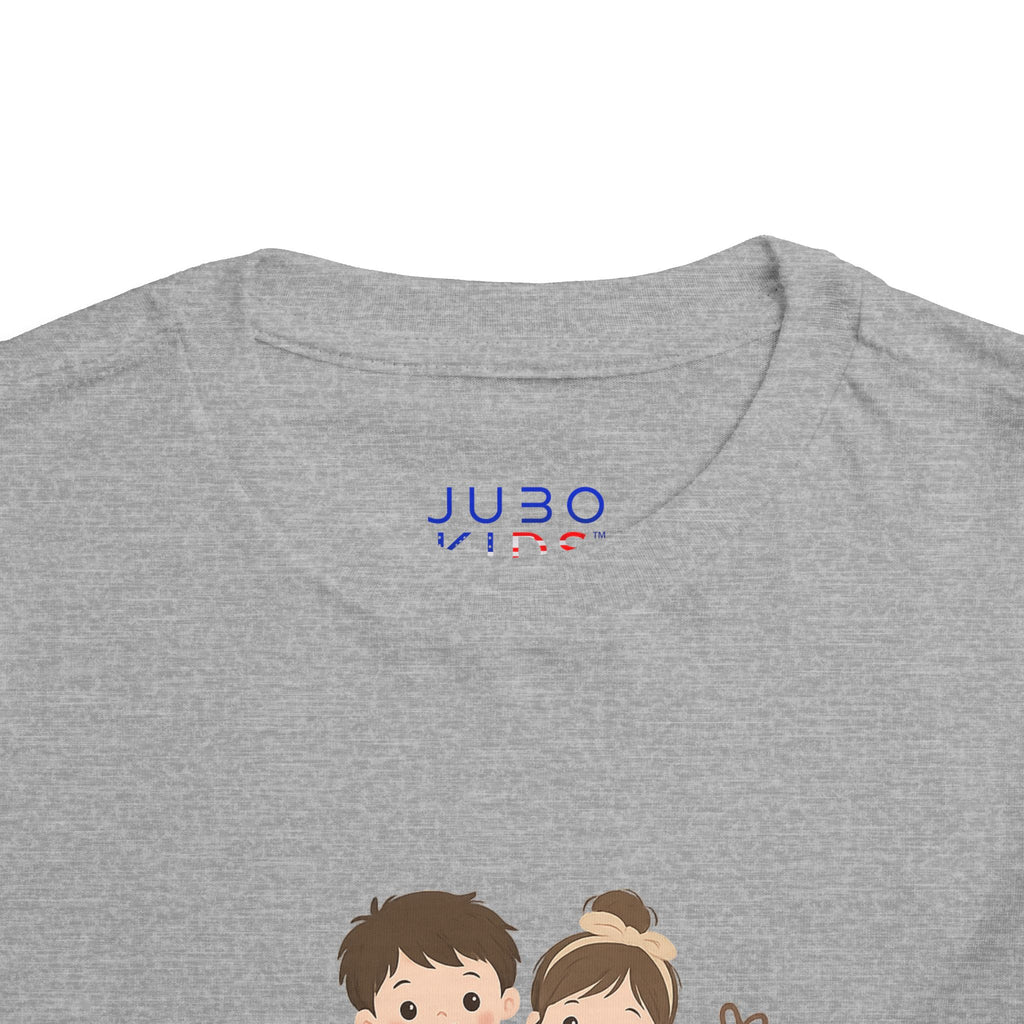 JOBO Kids Toddler Tee — Cute Cartoon Kids Graphic Shirt