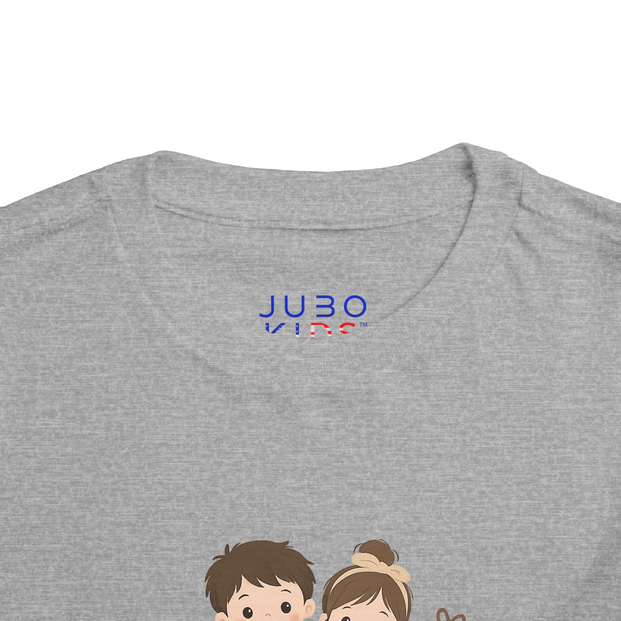 JOBO Kids Toddler Tee — Cute Cartoon Kids Graphic Shirt