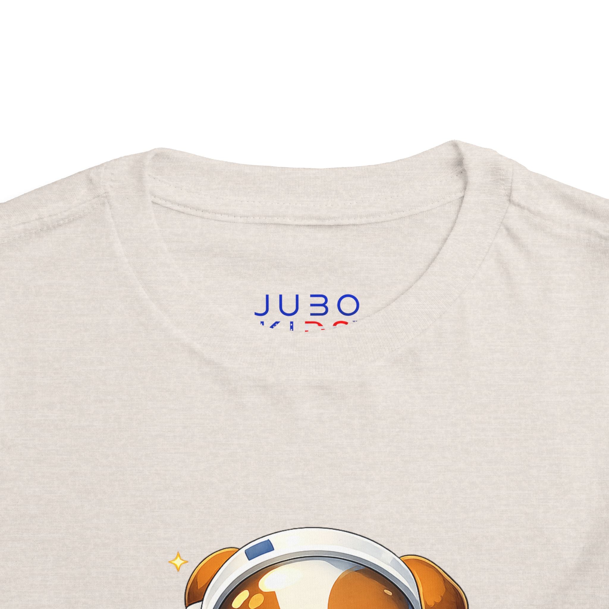 Toddler Astronaut Puppy Tee — Cute Space Dog Short Sleeve Shirt