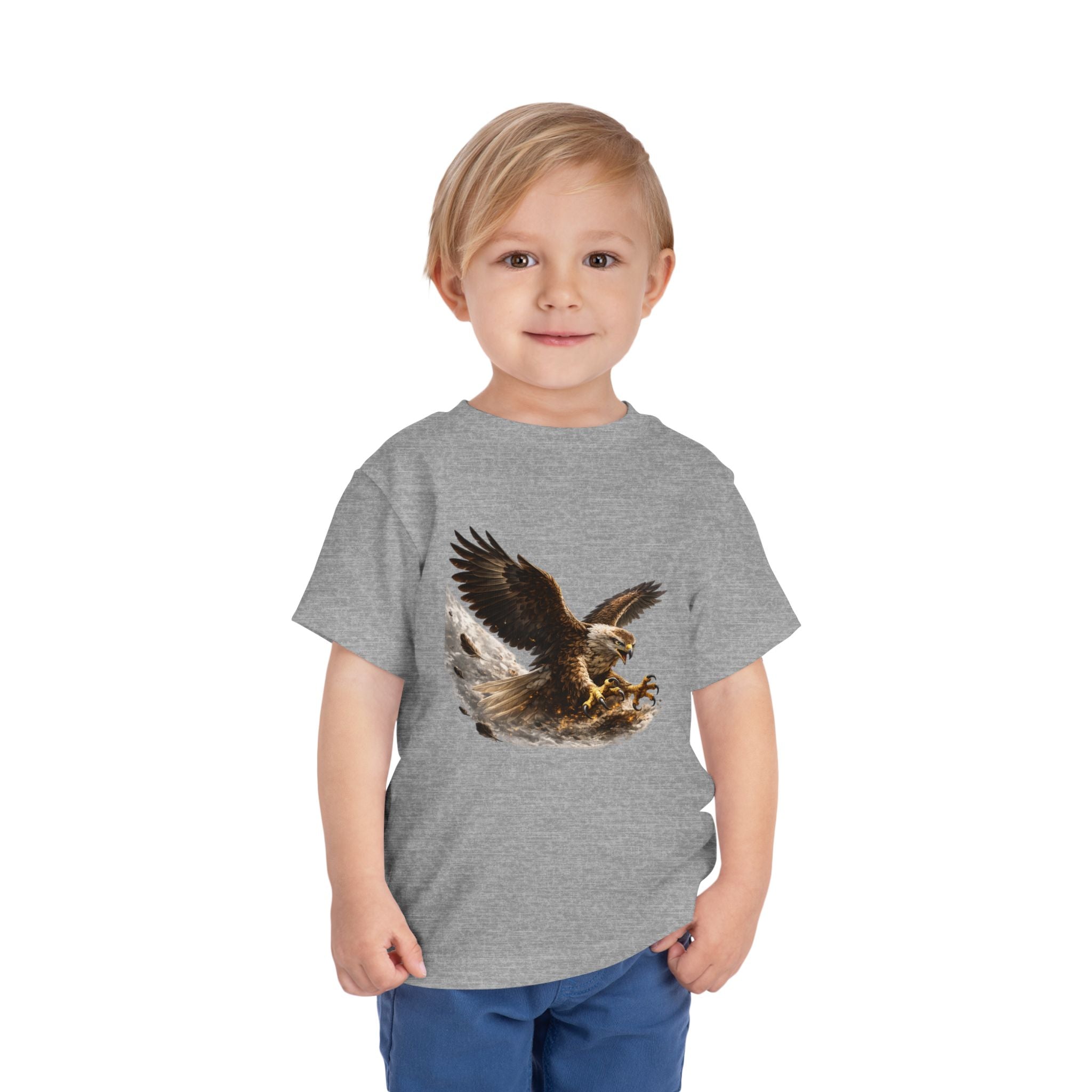 Toddler Eagle Graphic Tee — Majestic Flying Eagle Kids T-Shirt