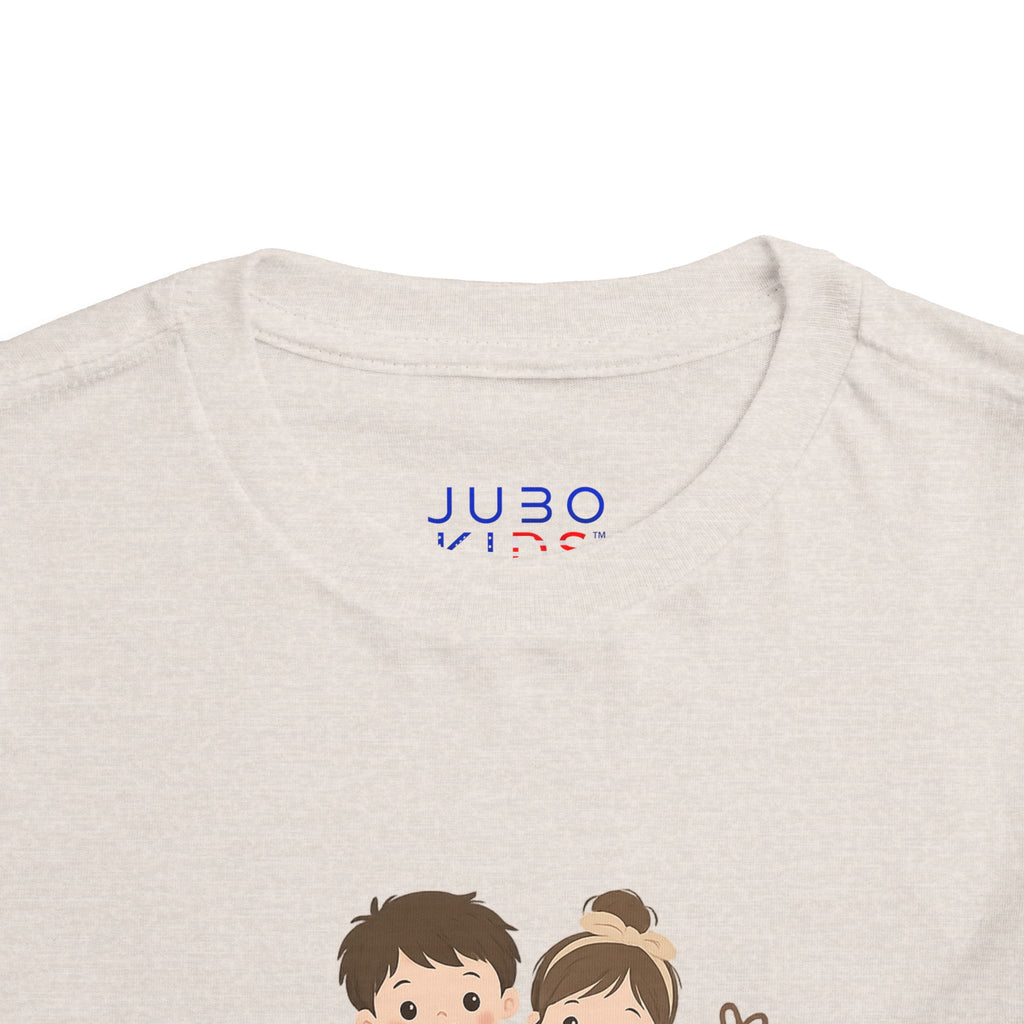 JOBO Kids Toddler Tee — Cute Cartoon Kids Graphic Shirt