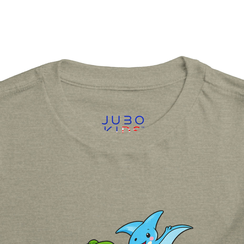 Colorful Dinosaur Toddler Tee — Playful Dino Graphic Shirt for Kids