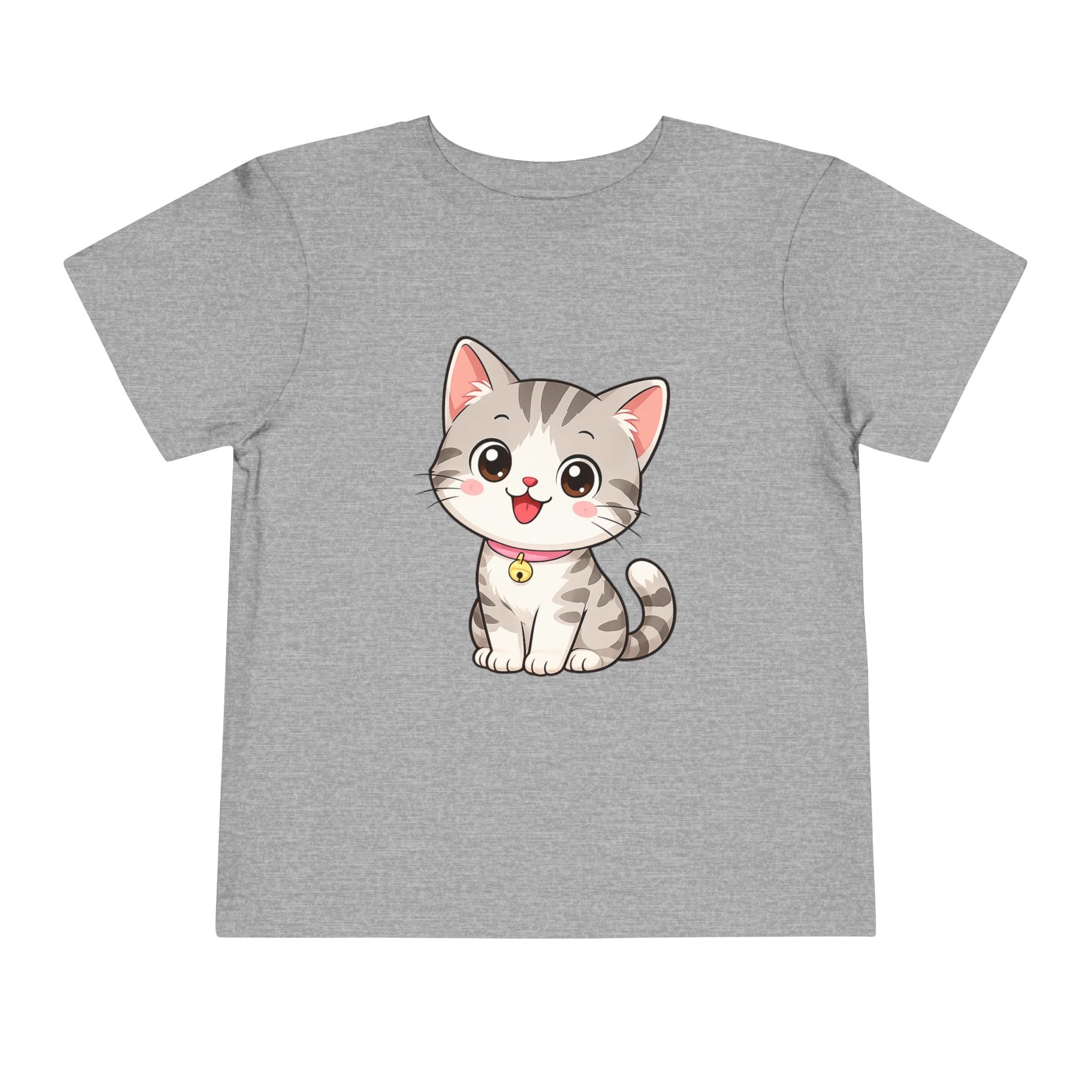 Kitten Toddler Tee — Adorable Cat Graphic Shirt for Kids