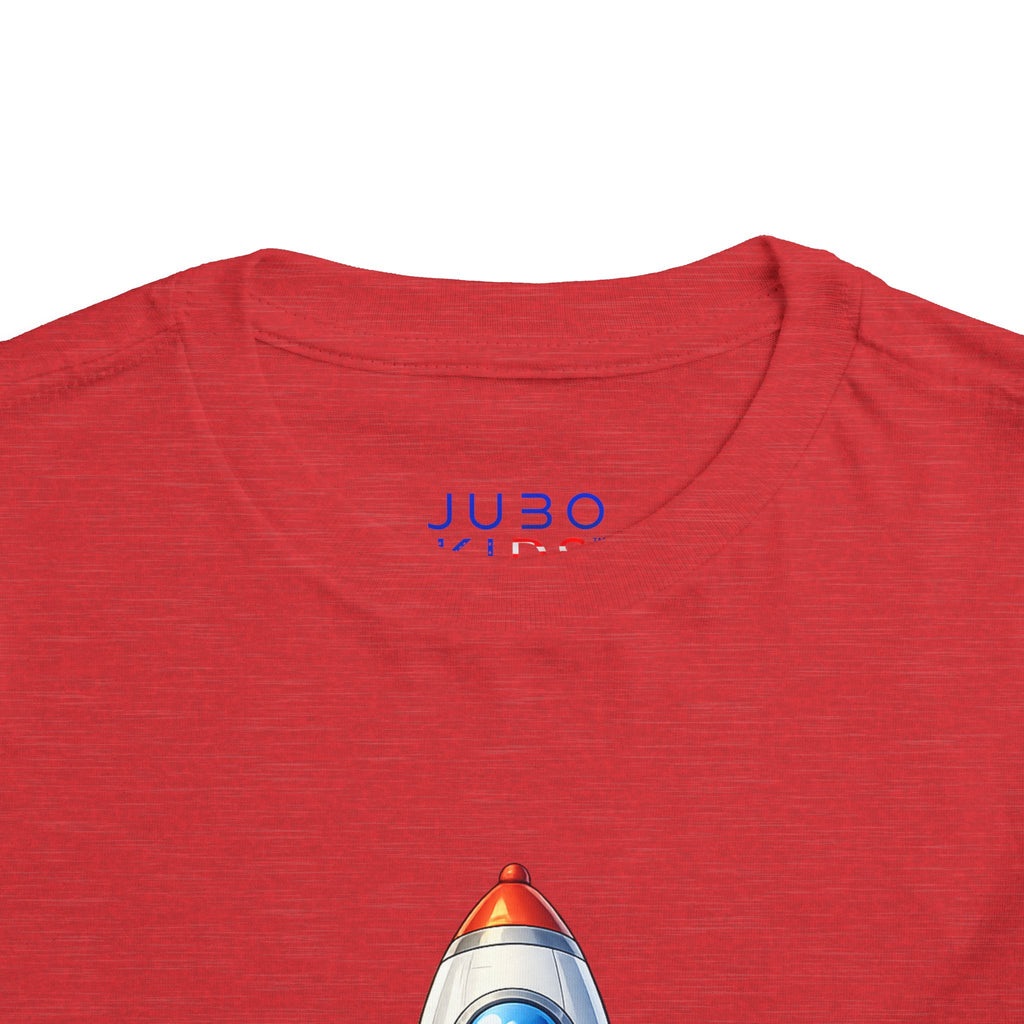 Toddler Rocket Tee - Cute Space Rocket Graphic Shirt for Kids