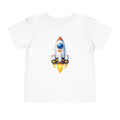 Toddler Rocket Tee - Cute Space Rocket Graphic Shirt for Kids