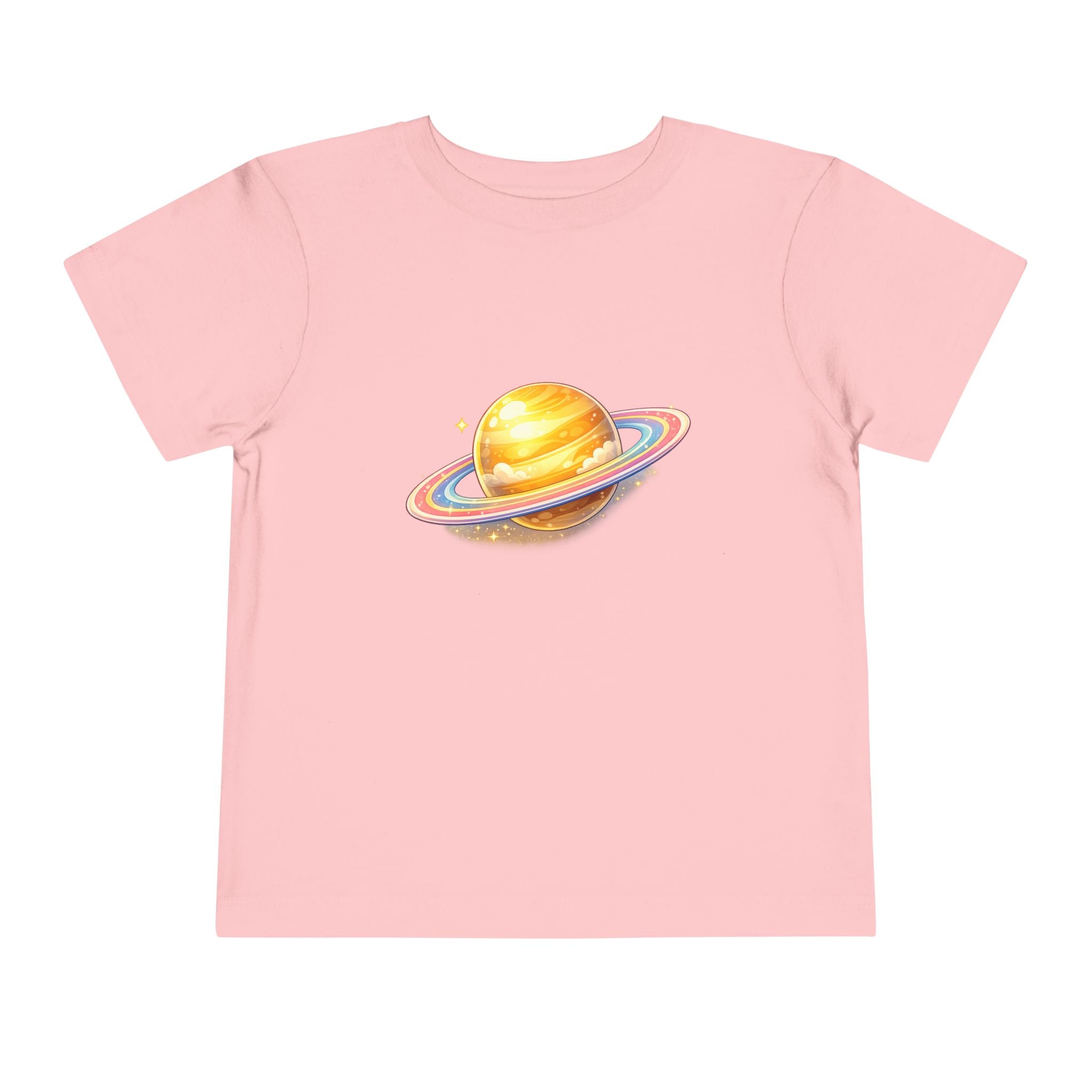 Toddler Tee - Cute Saturn Planet Graphic