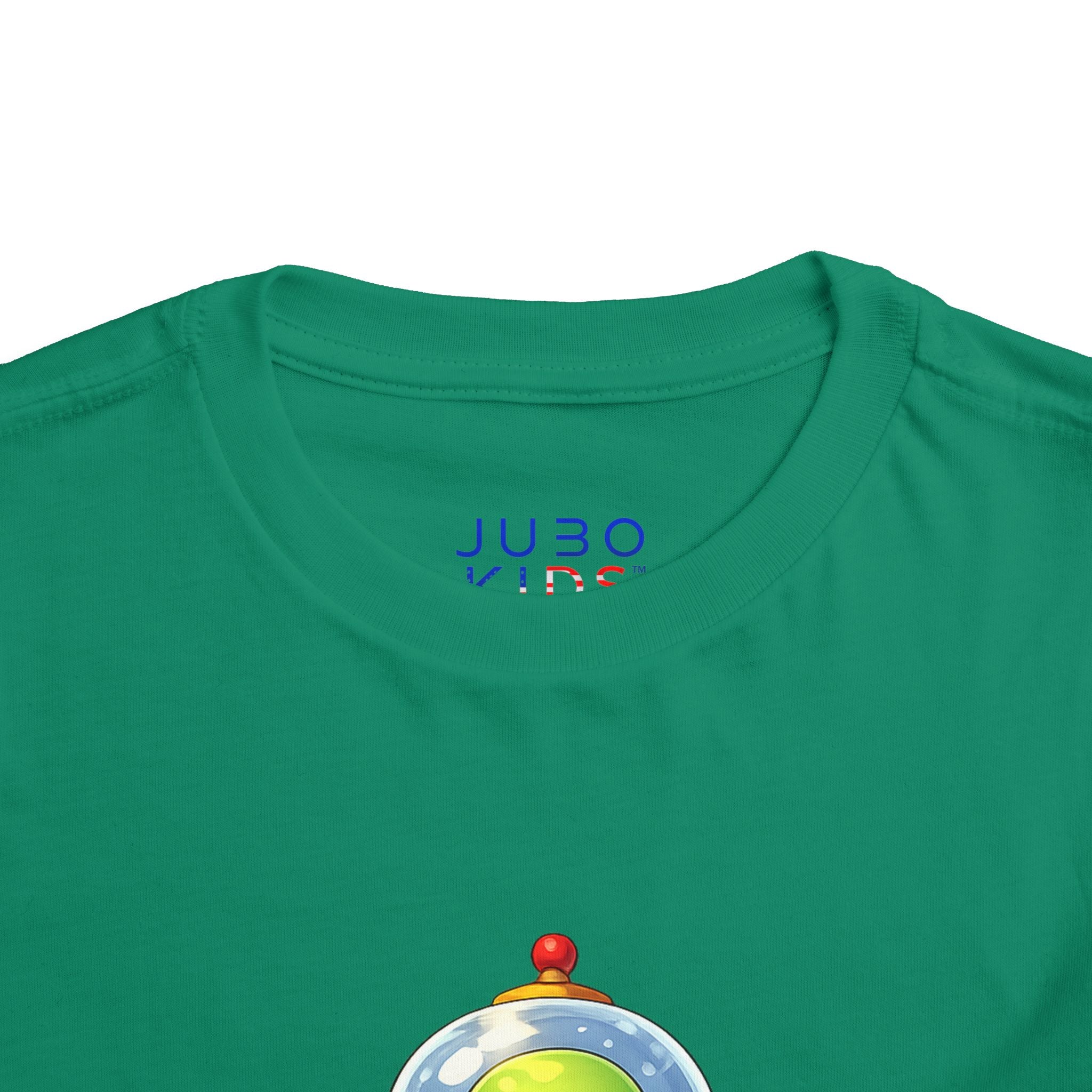 Toddler Tee — Cute Alien UFO Rocket Ship Shirt for Kids