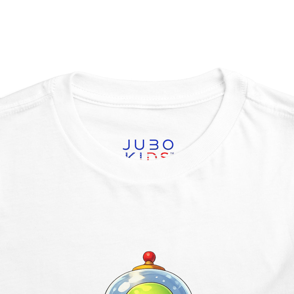 Toddler Tee — Cute Alien UFO Rocket Ship Shirt for Kids