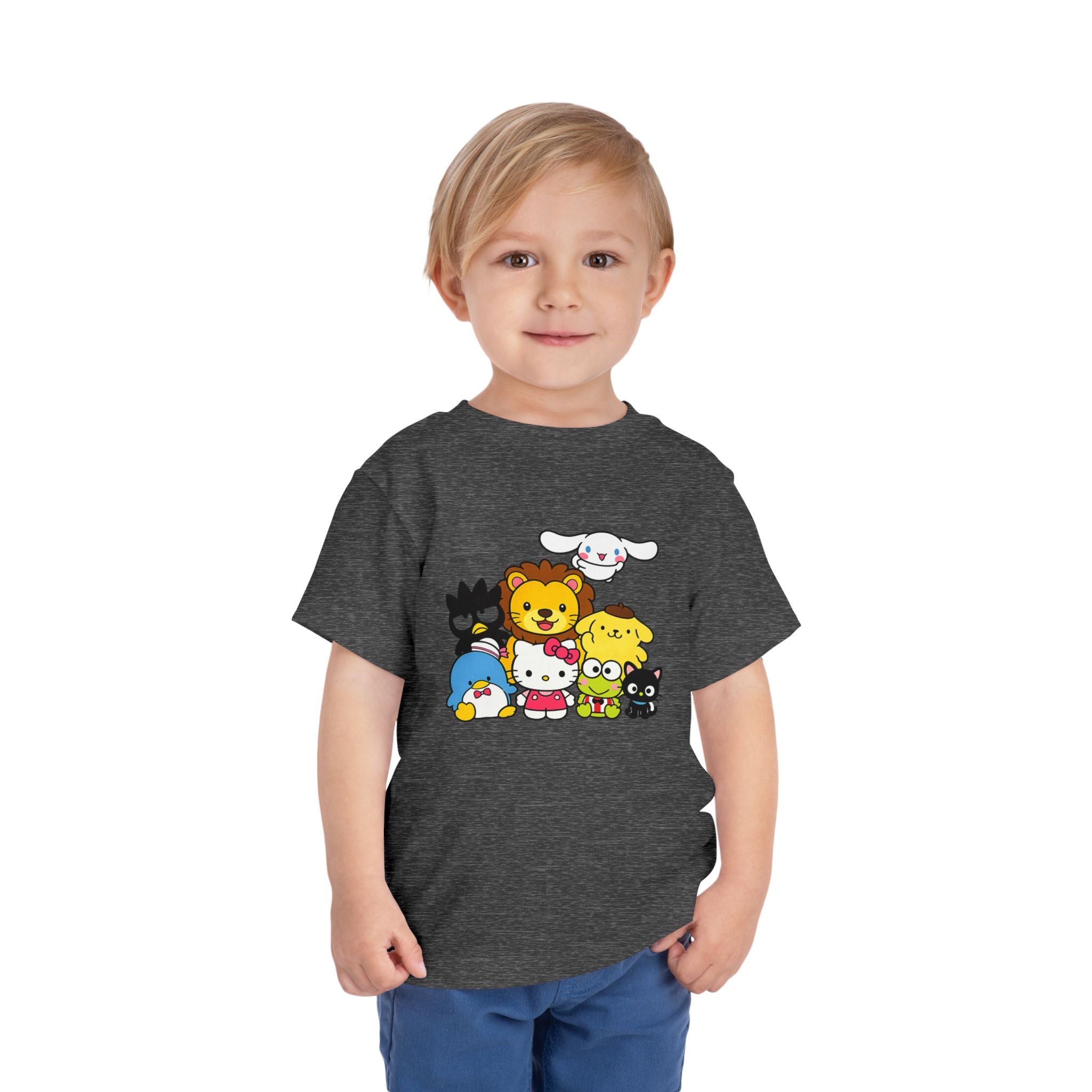 Cartoon Animal Group Toddler Tee