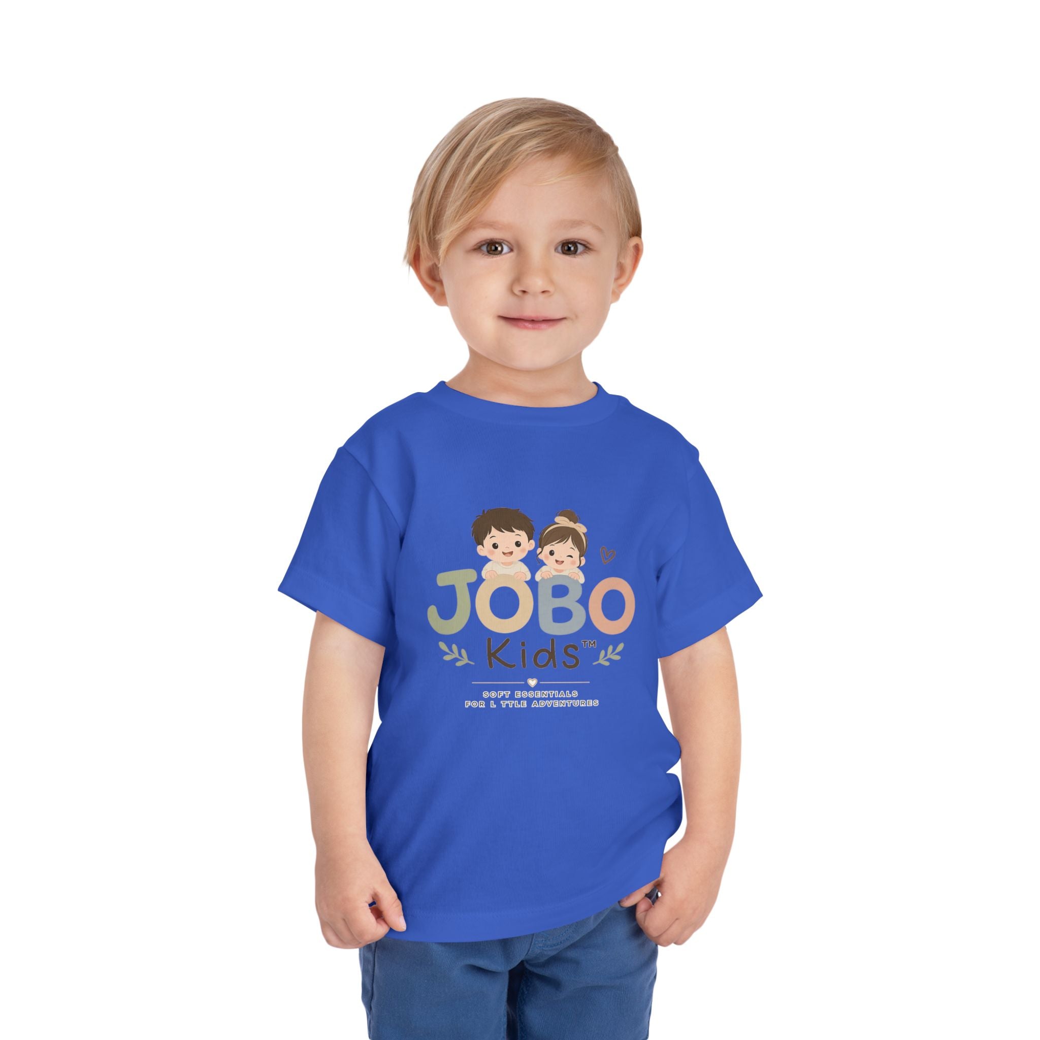 JOBO Kids Toddler Tee — Cute Cartoon Kids Graphic Shirt