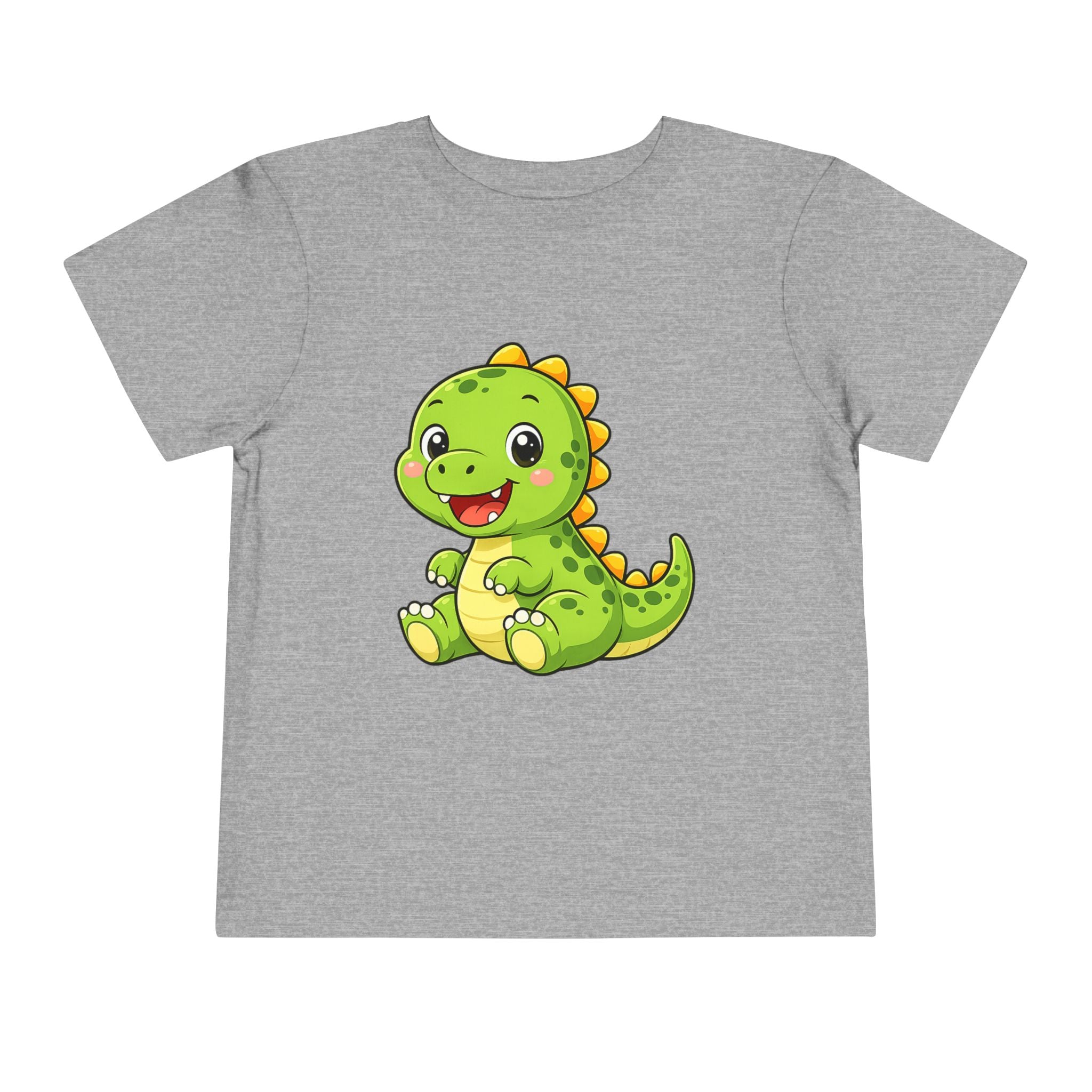 Baby Dinosaur Toddler Tee — Adorable Green Dino Graphic Shirt for Kids