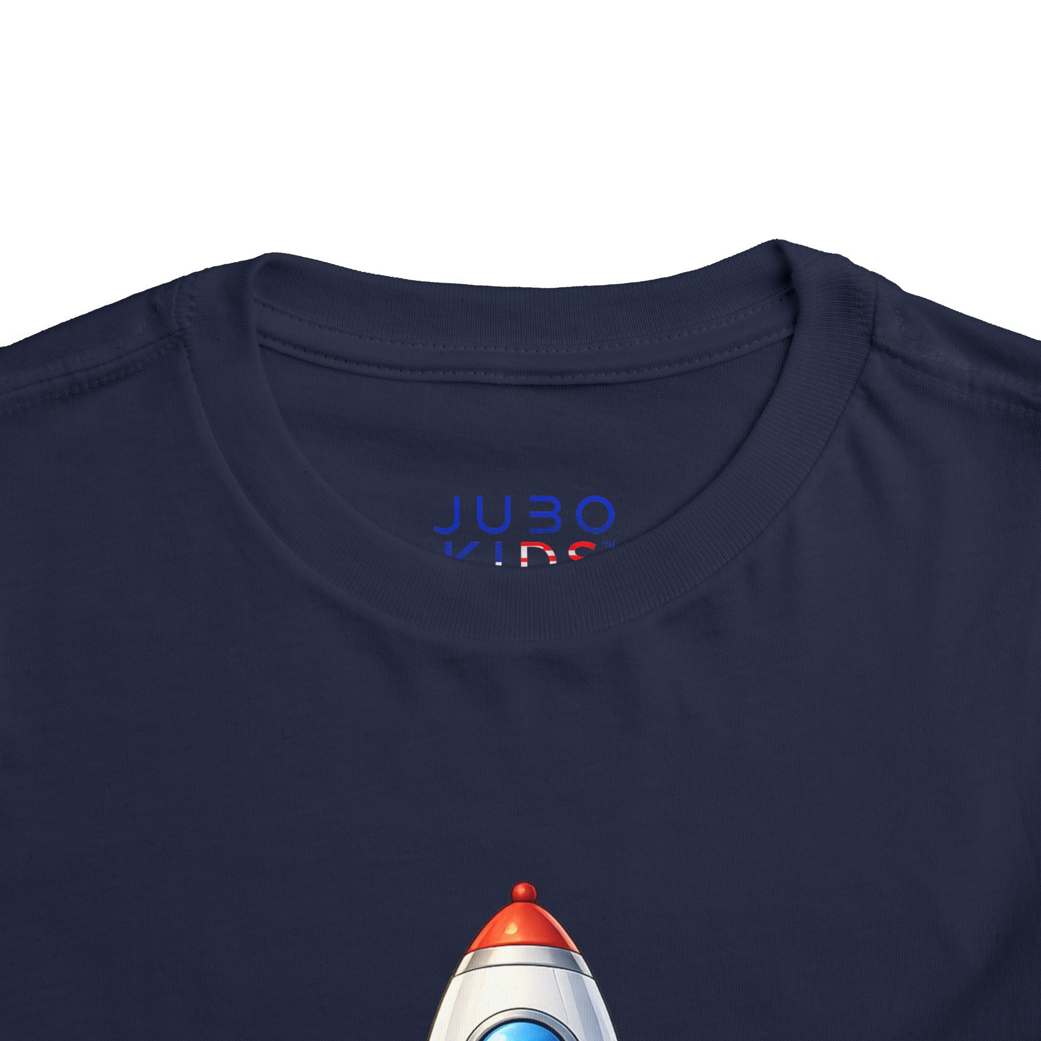 Toddler Rocket Tee — Cute Space Rocket Graphic Short Sleeve Shirt for Kids