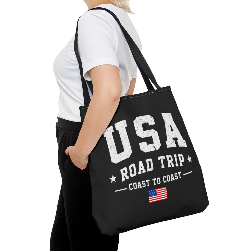 Classic USA Canvas Tote Bag
