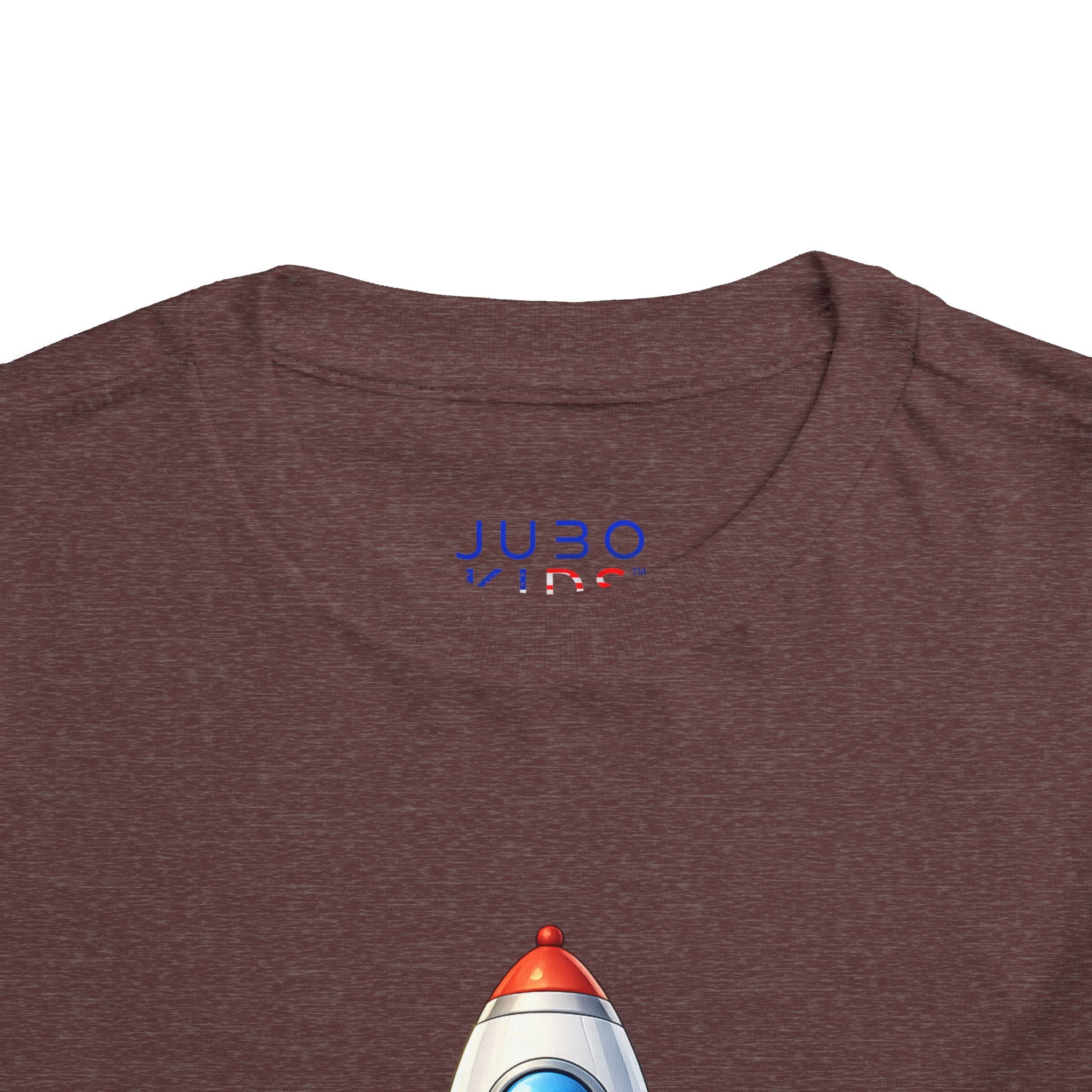 Toddler Rocket Tee — Cute Space Rocket Graphic Short Sleeve Shirt for Kids