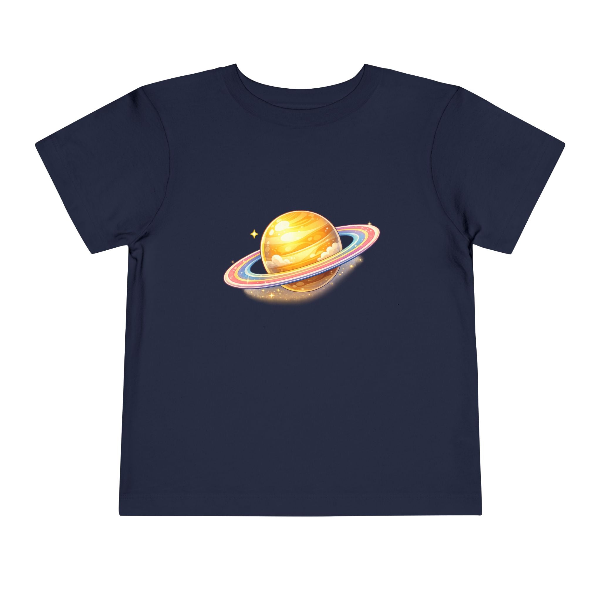 Toddler Tee - Cute Saturn Planet Graphic