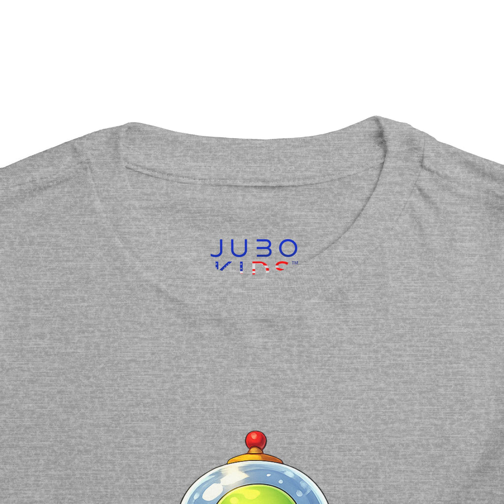 Toddler Tee — Cute Alien UFO Rocket Ship Shirt for Kids