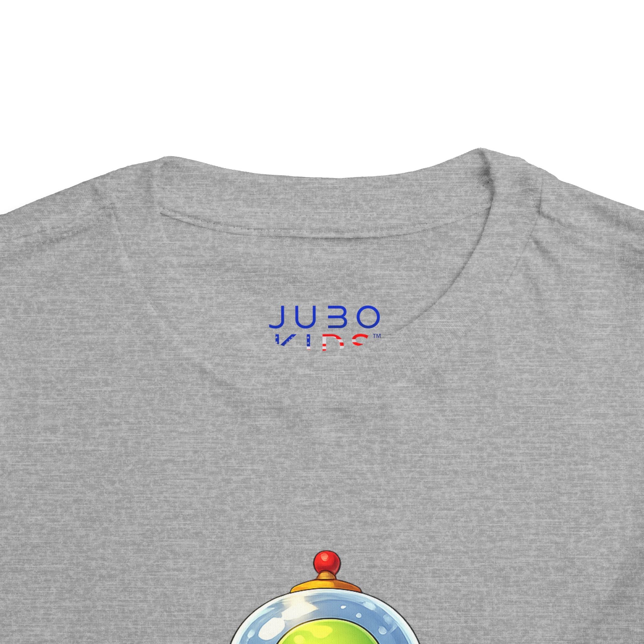 Toddler Tee — Cute Alien UFO Rocket Ship Shirt for Kids