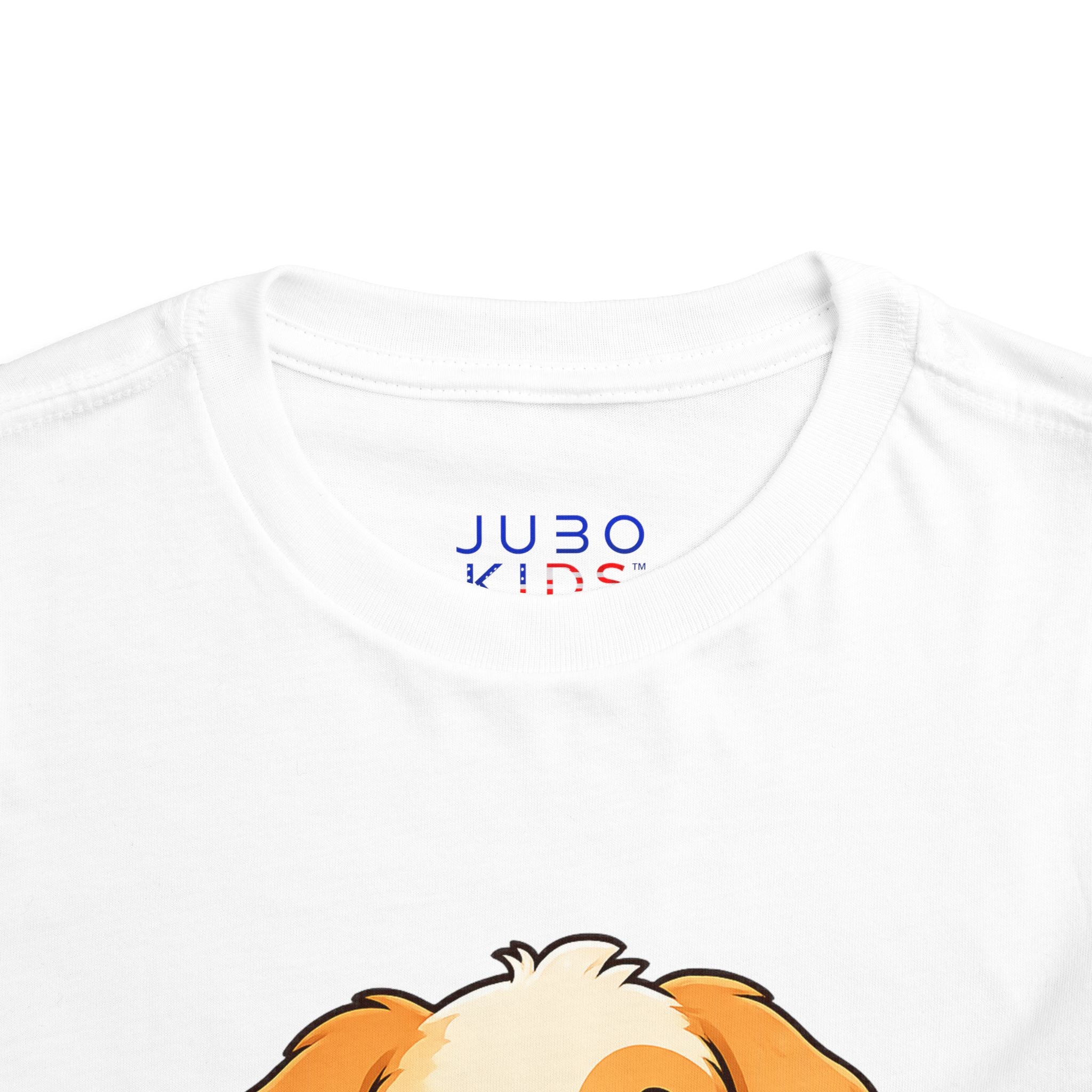 Puppy Toddler Tee – Adorable Cartoon Dog Graphic Shirt for Kids