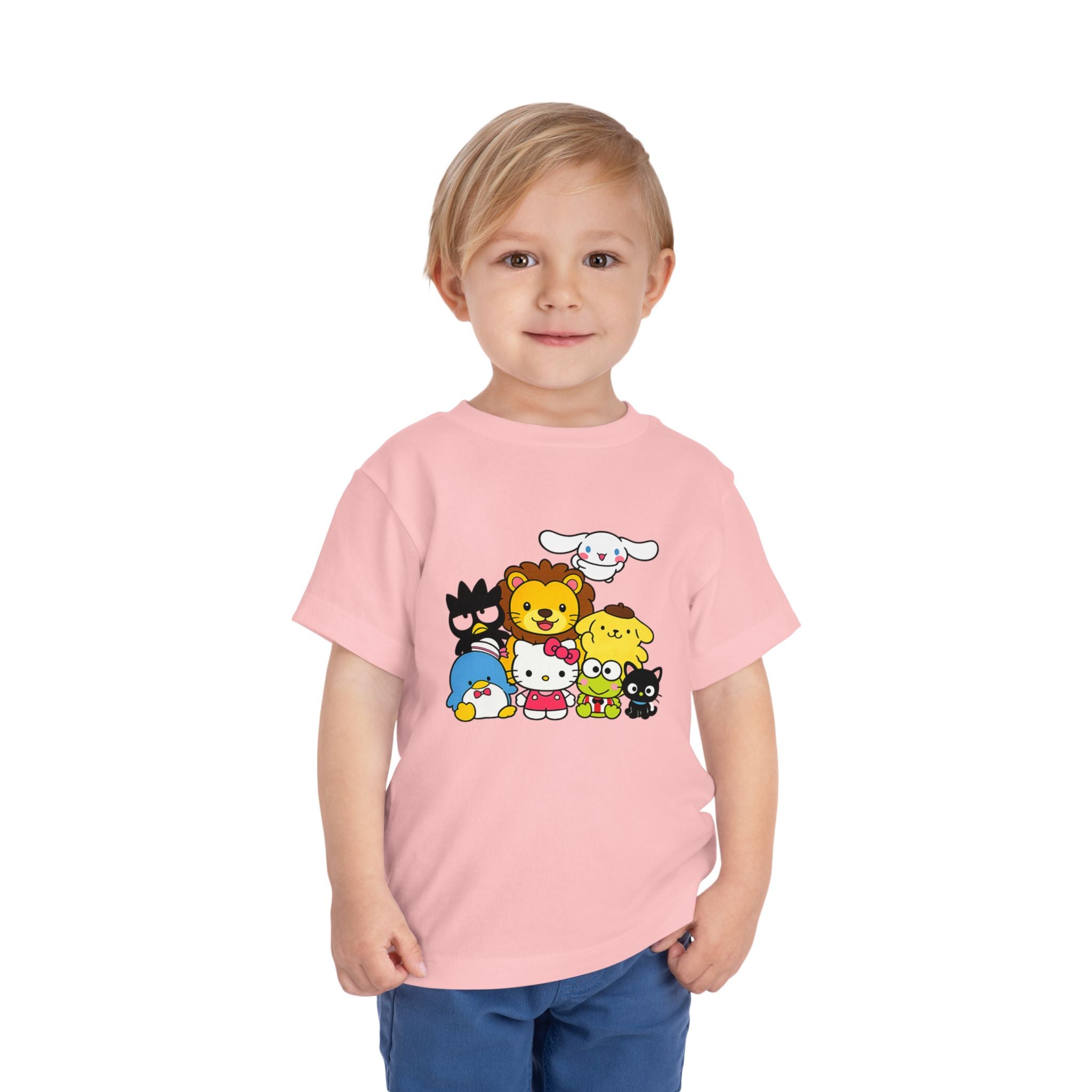 Cartoon Animal Group Toddler Tee