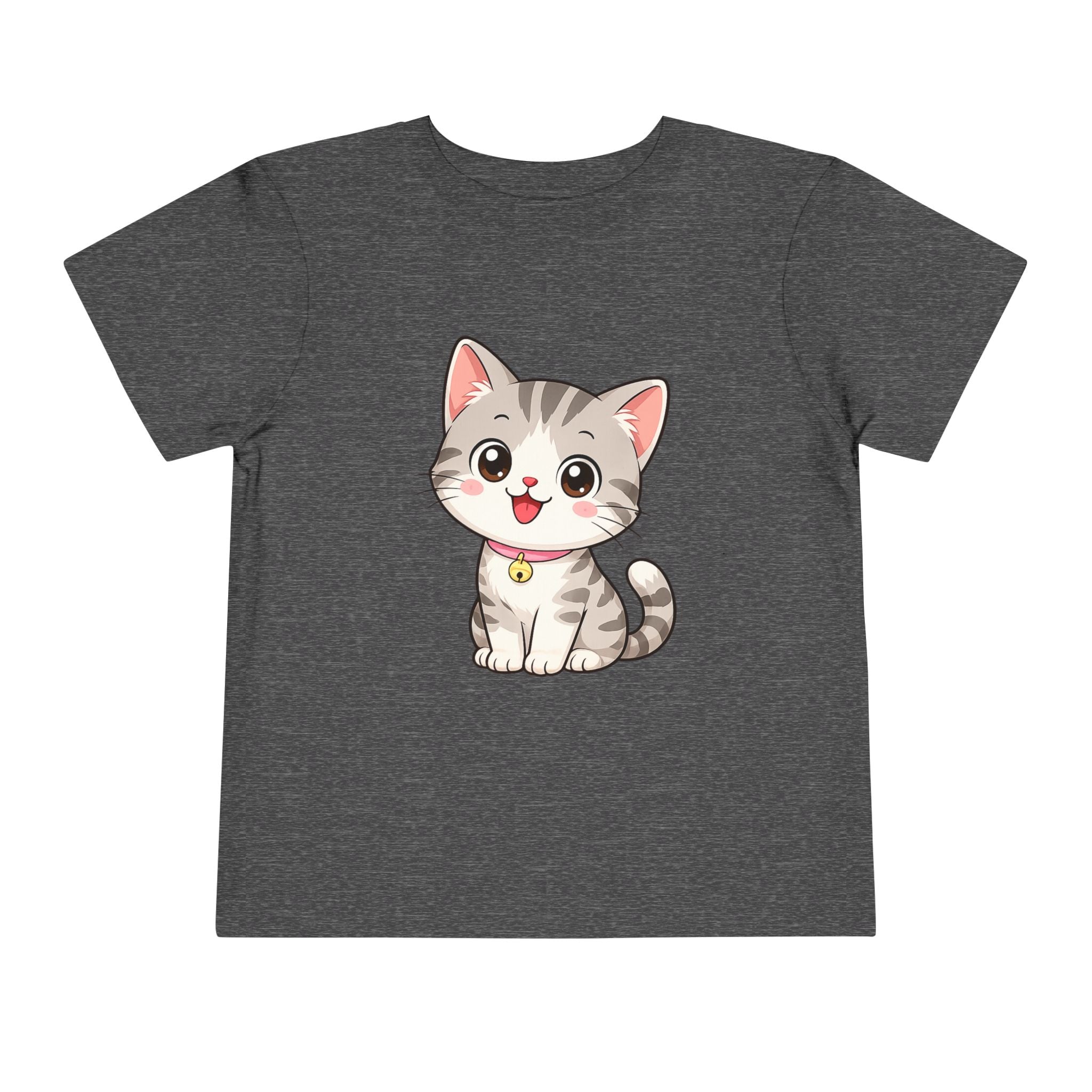 Kitten Toddler Tee — Adorable Cat Graphic Shirt for Kids