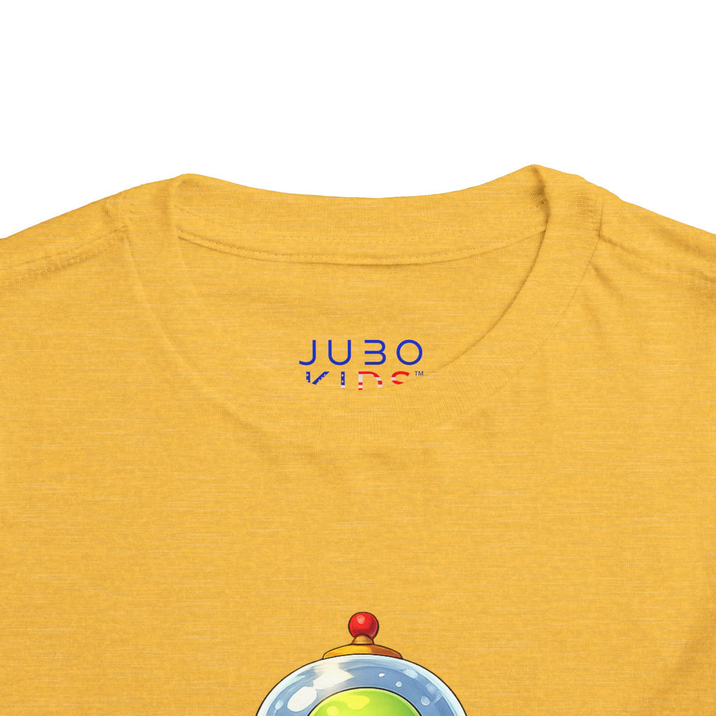 Toddler Tee — Cute Alien UFO Rocket Ship Shirt for Kids