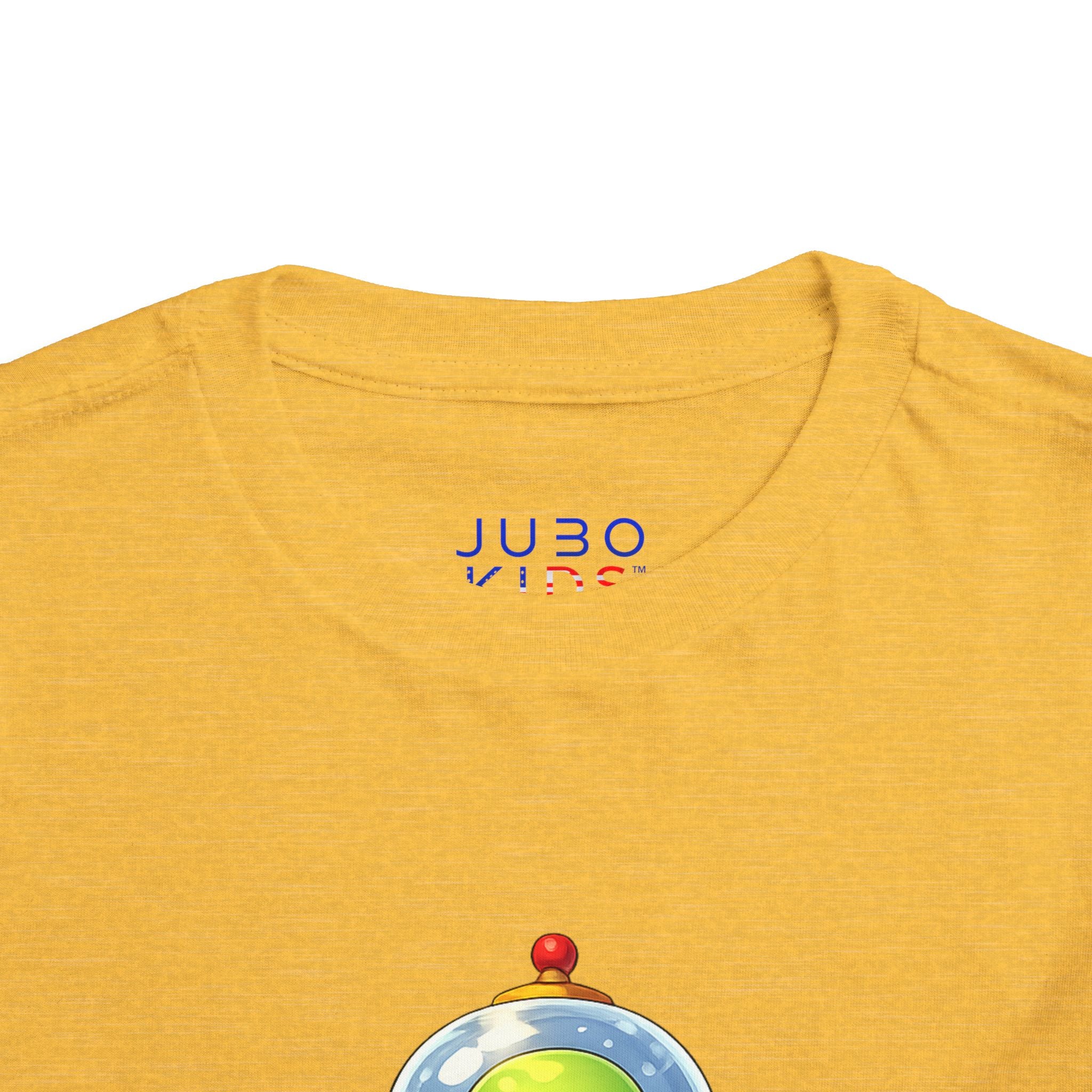 Toddler Tee — Cute Alien UFO Rocket Ship Shirt for Kids