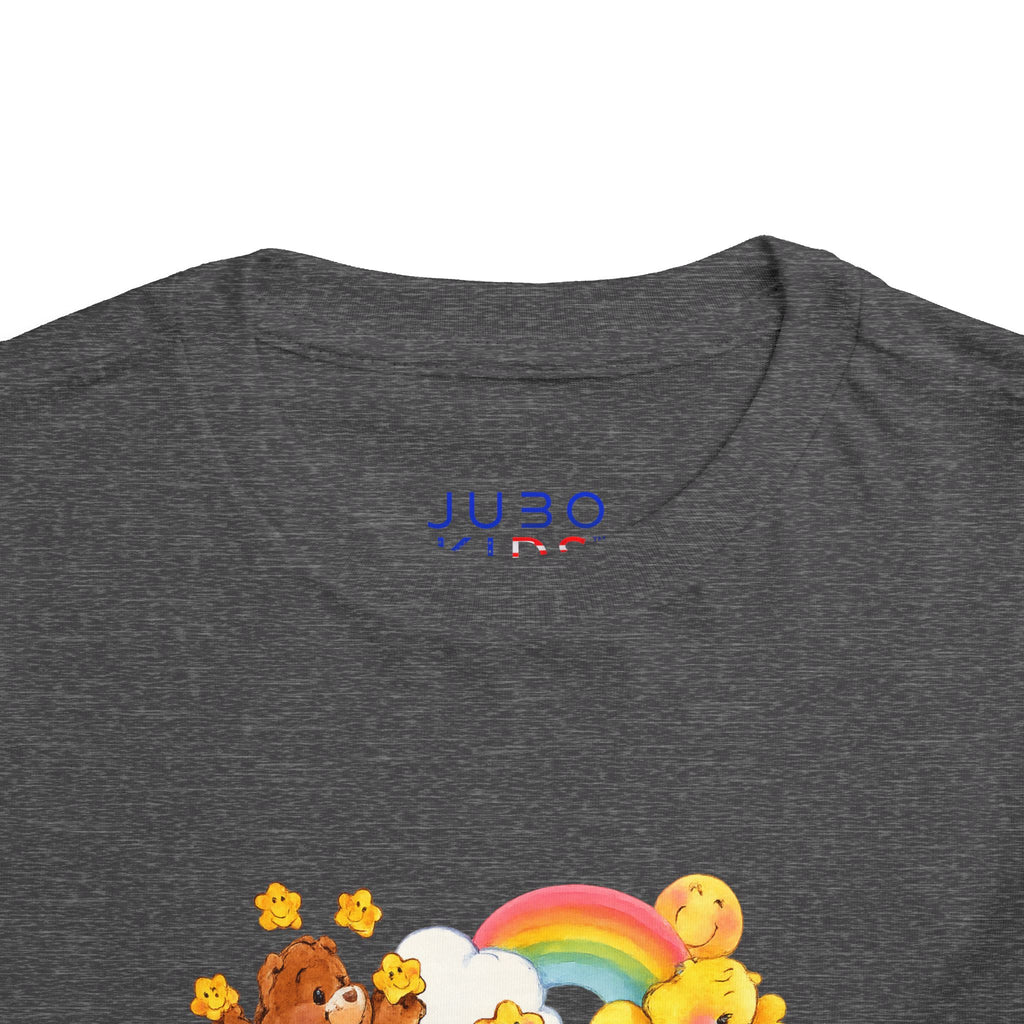 Bears Toddler Tee — Colorful Rainbow Character Graphic Shirt