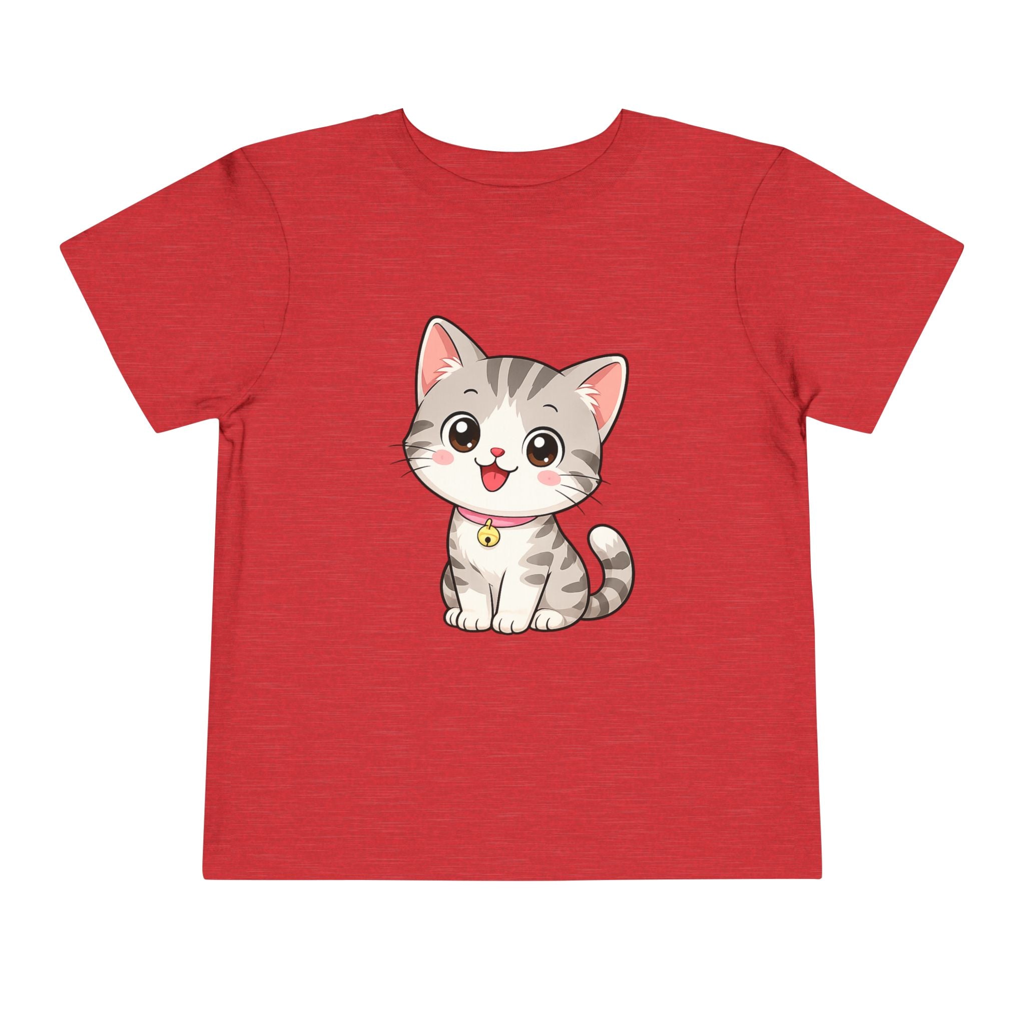 Kitten Toddler Tee — Adorable Cat Graphic Shirt for Kids