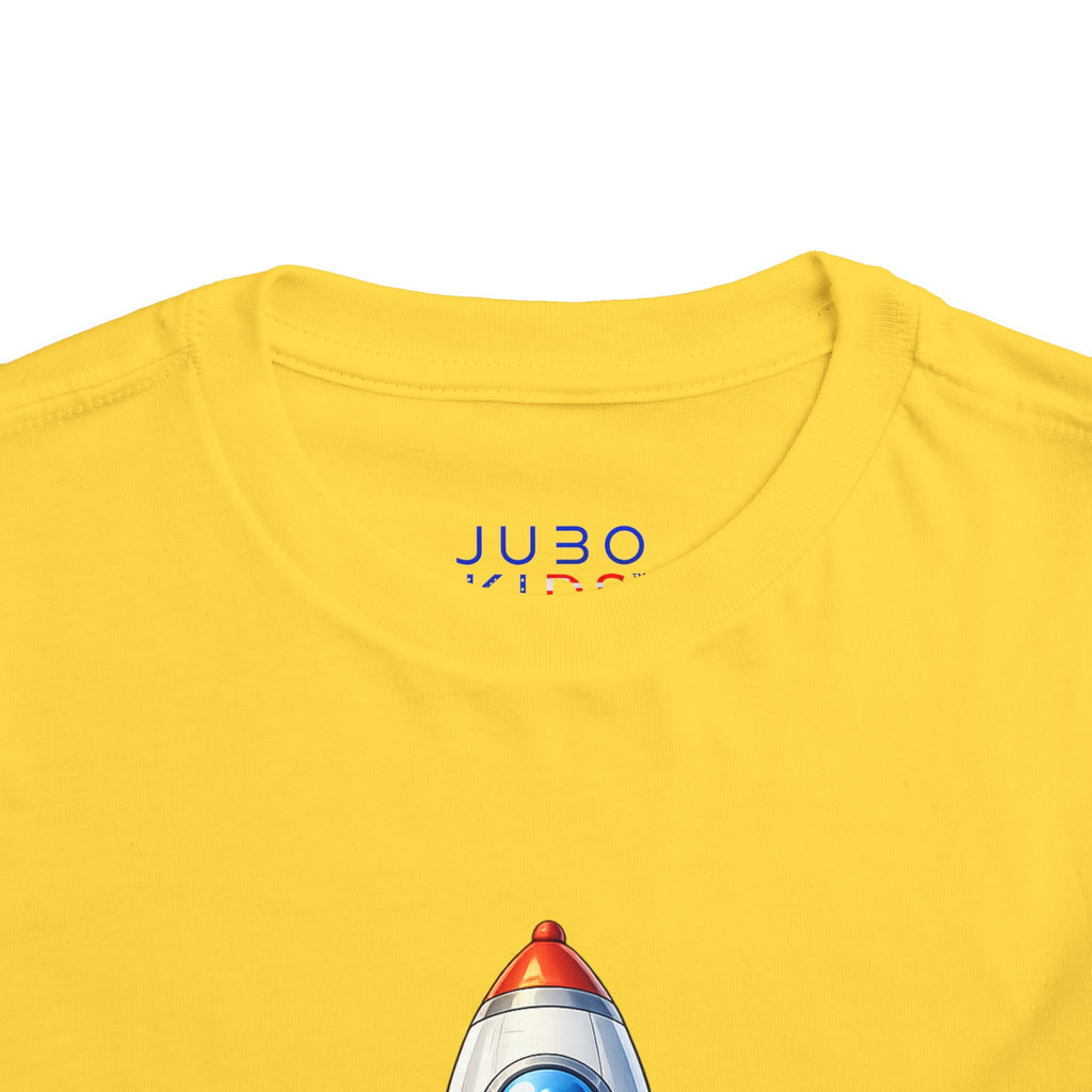 Toddler Rocket Tee - Cute Space Rocket Graphic Shirt for Kids