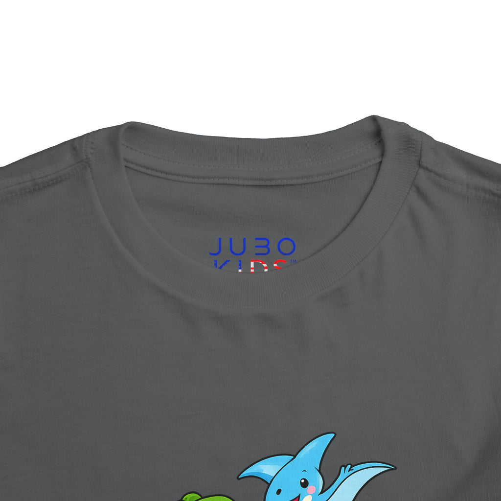 Colorful Dinosaur Toddler Tee — Playful Dino Graphic Shirt for Kids