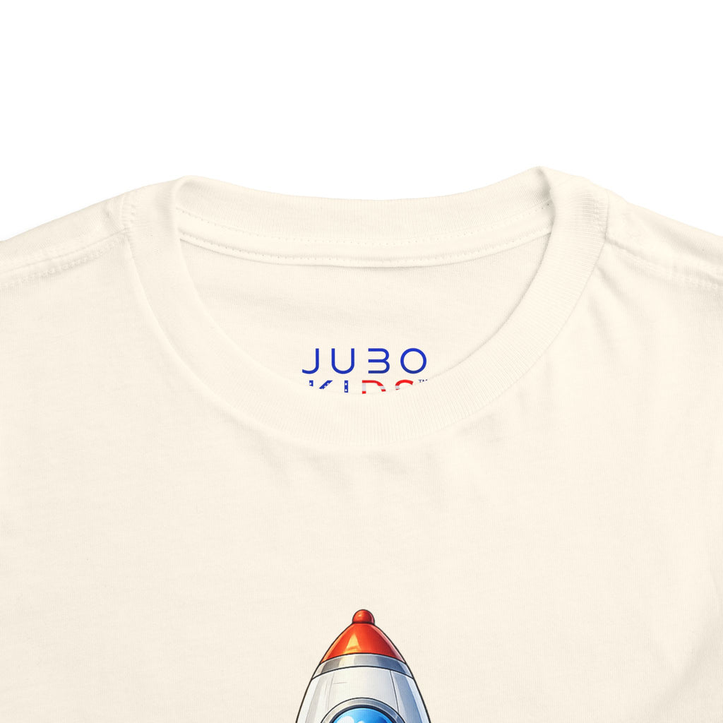 Toddler Rocket Tee - Cute Space Rocket Graphic Shirt for Kids