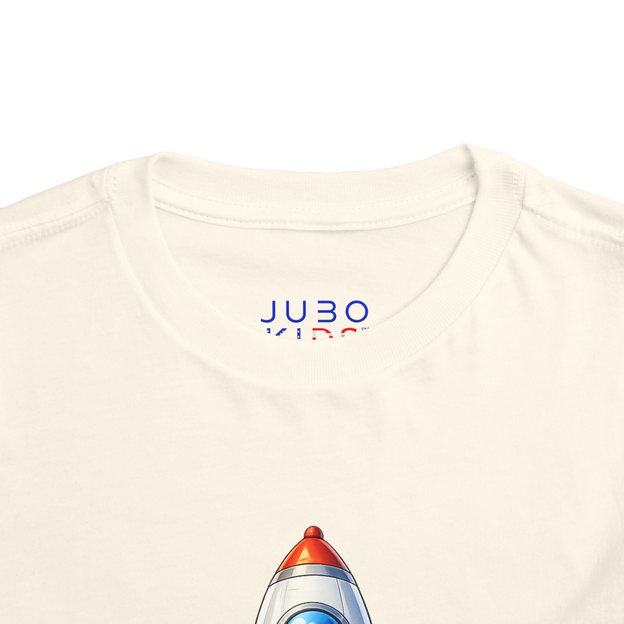 Toddler Rocket Tee - Cute Space Rocket Graphic Shirt for Kids