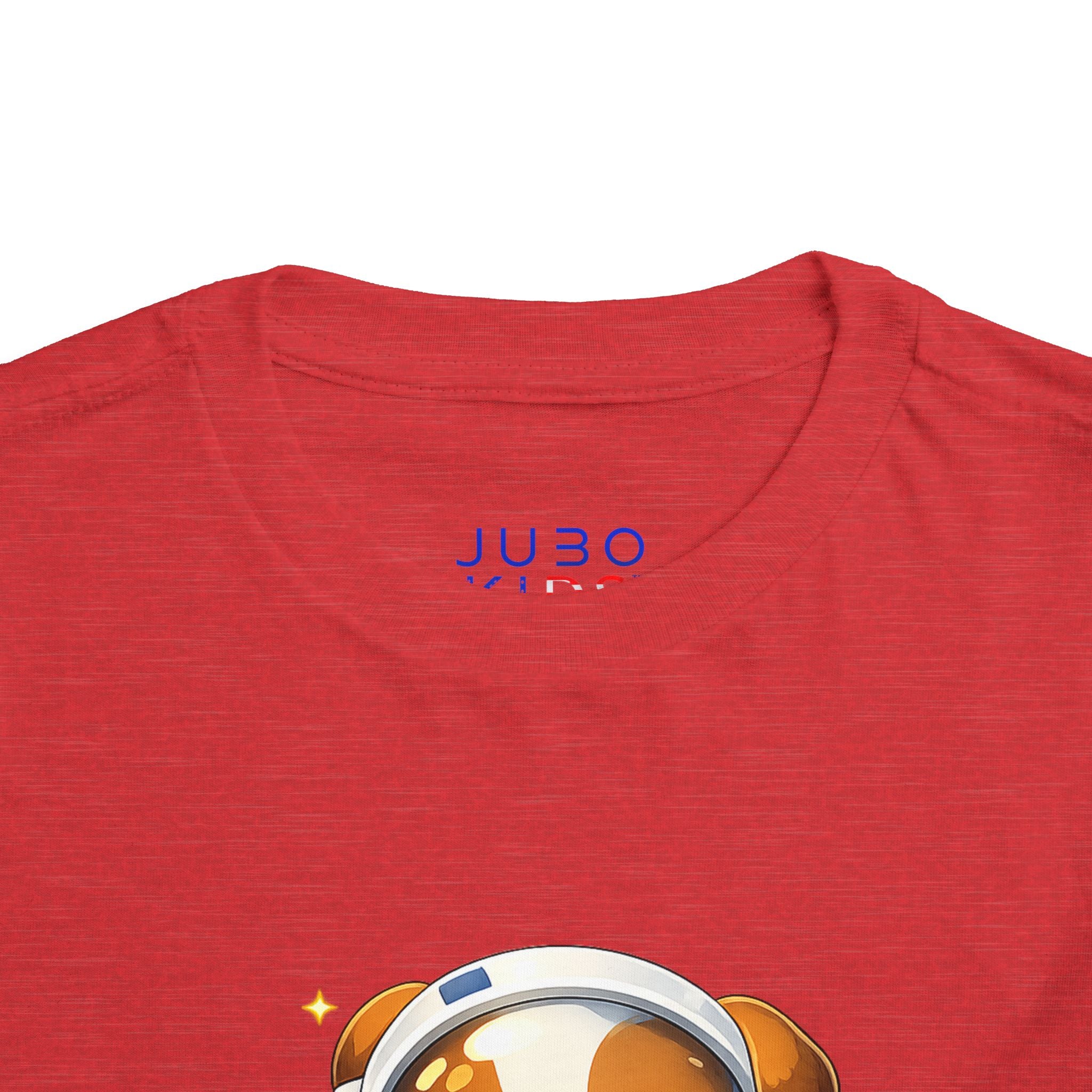 Toddler Astronaut Puppy Tee — Cute Space Dog Short Sleeve Shirt