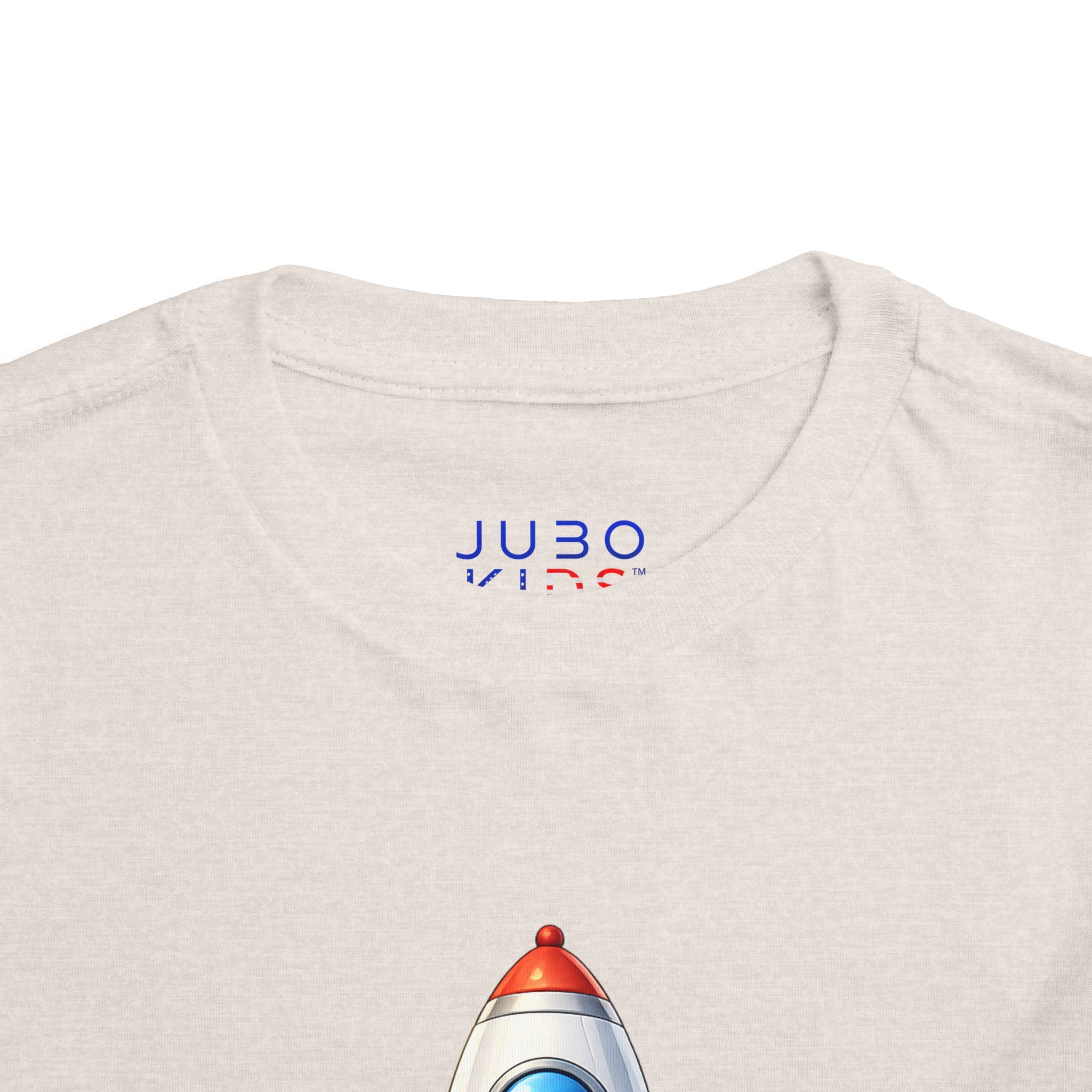 Toddler Rocket Tee — Cute Space Rocket Graphic Short Sleeve Shirt for Kids