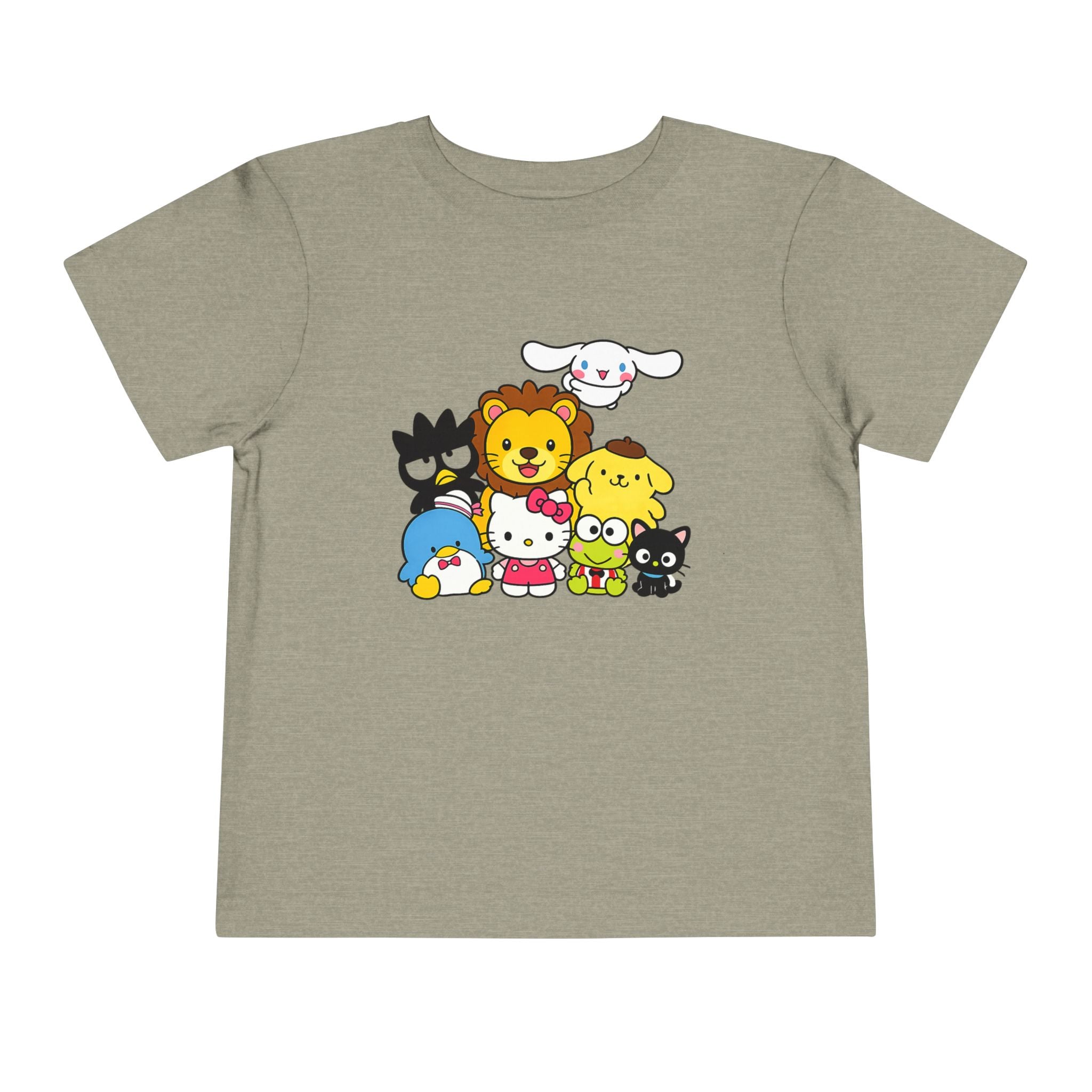 Cartoon Animal Group Toddler Tee