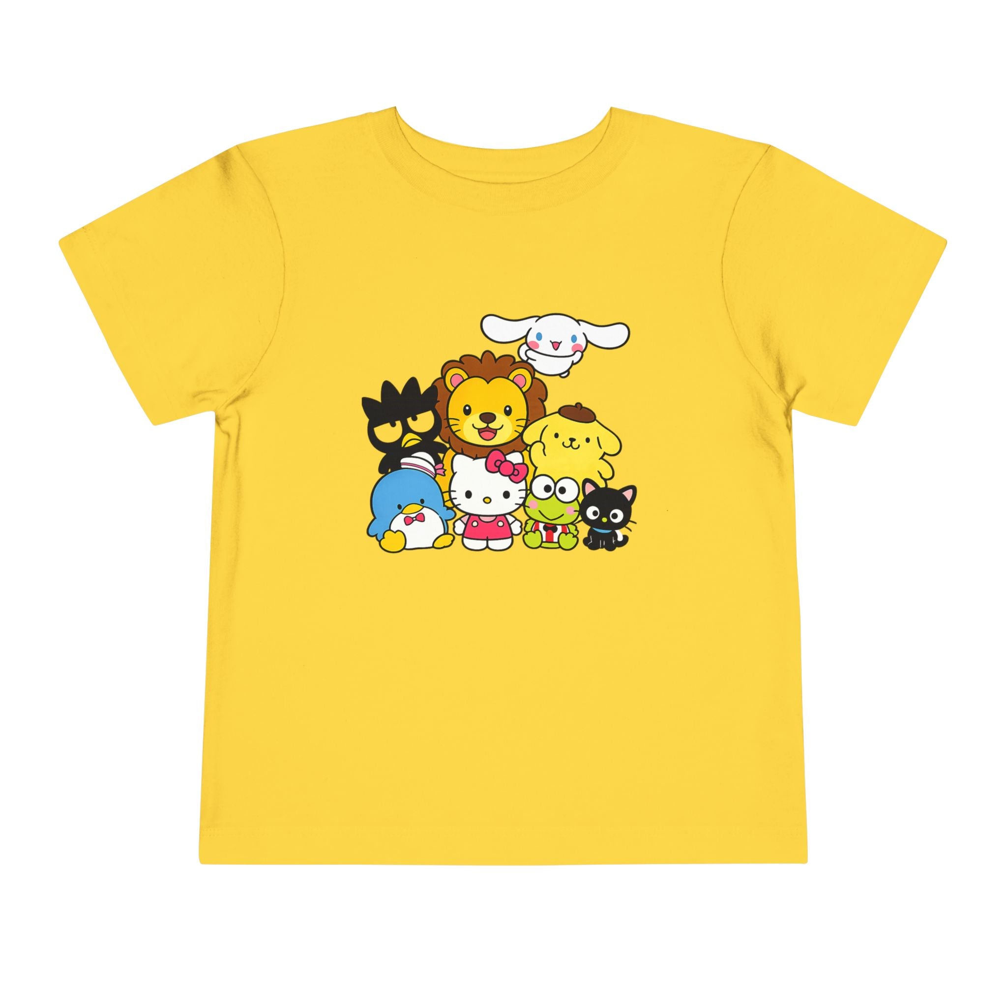Cartoon Animal Group Toddler Tee