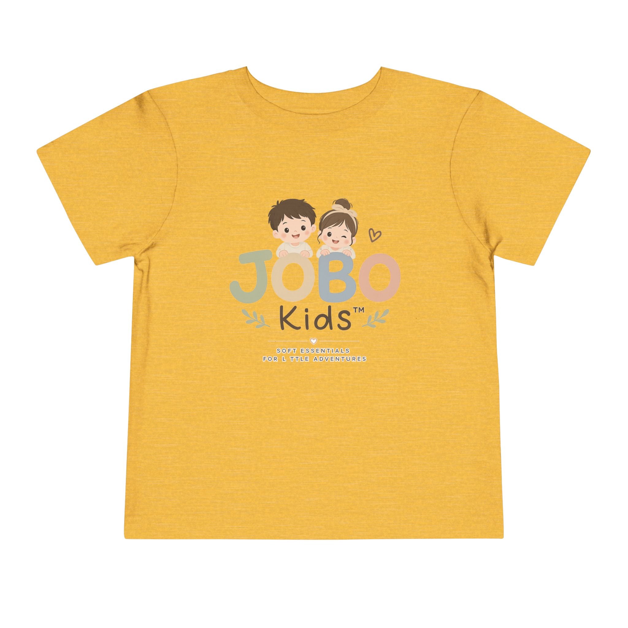 JOBO Kids Toddler Tee — Cute Cartoon Kids Graphic Shirt