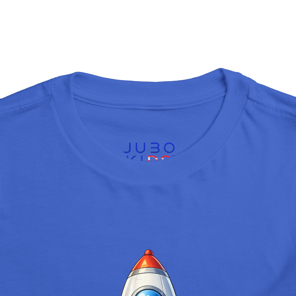 Toddler Rocket Tee - Cute Space Rocket Graphic Shirt for Kids